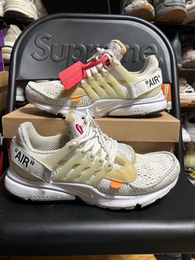 Off-White × Nike Air Presto "White/Black/Cone"