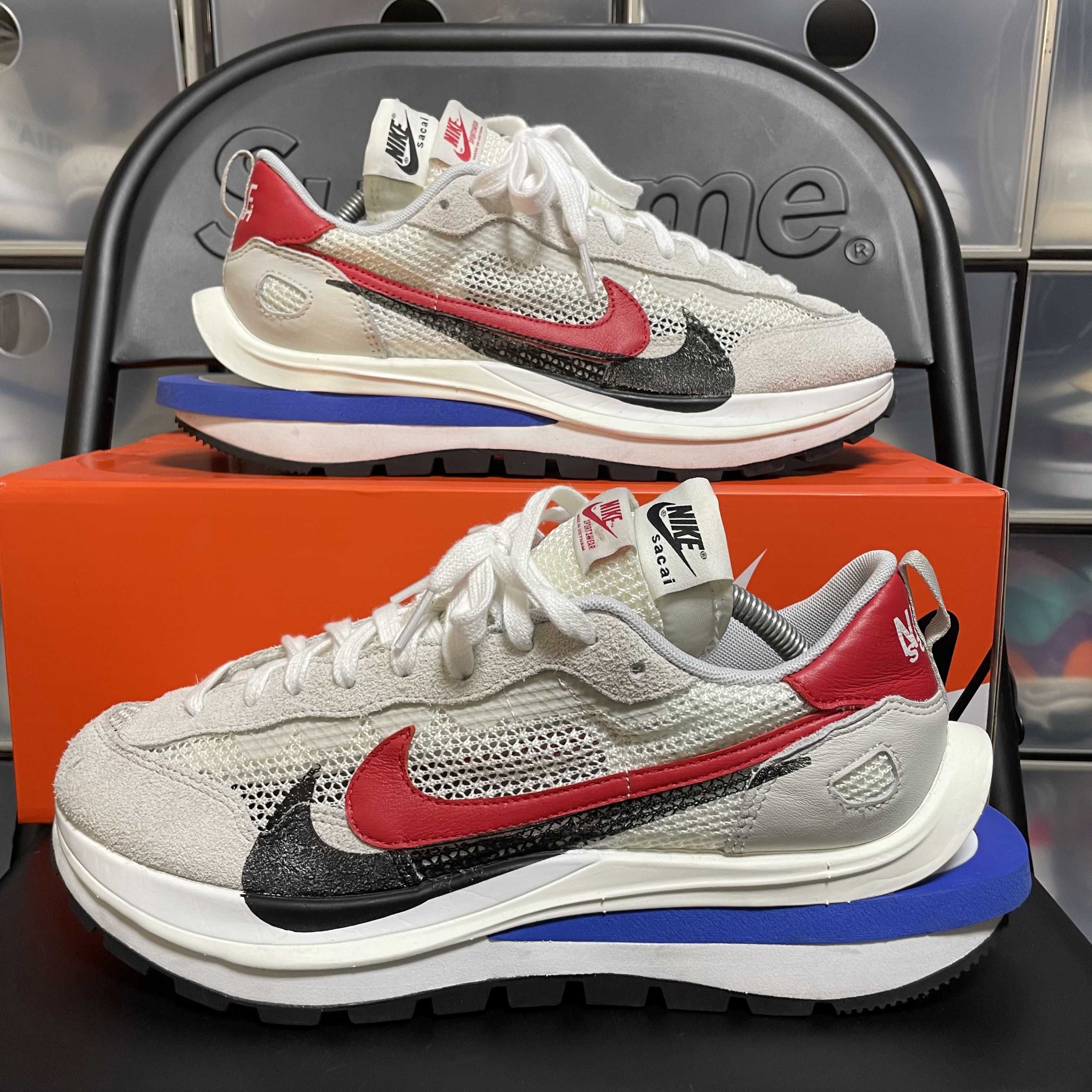 sacai × Nike Vapor Waffle "Royal Fuchsia"