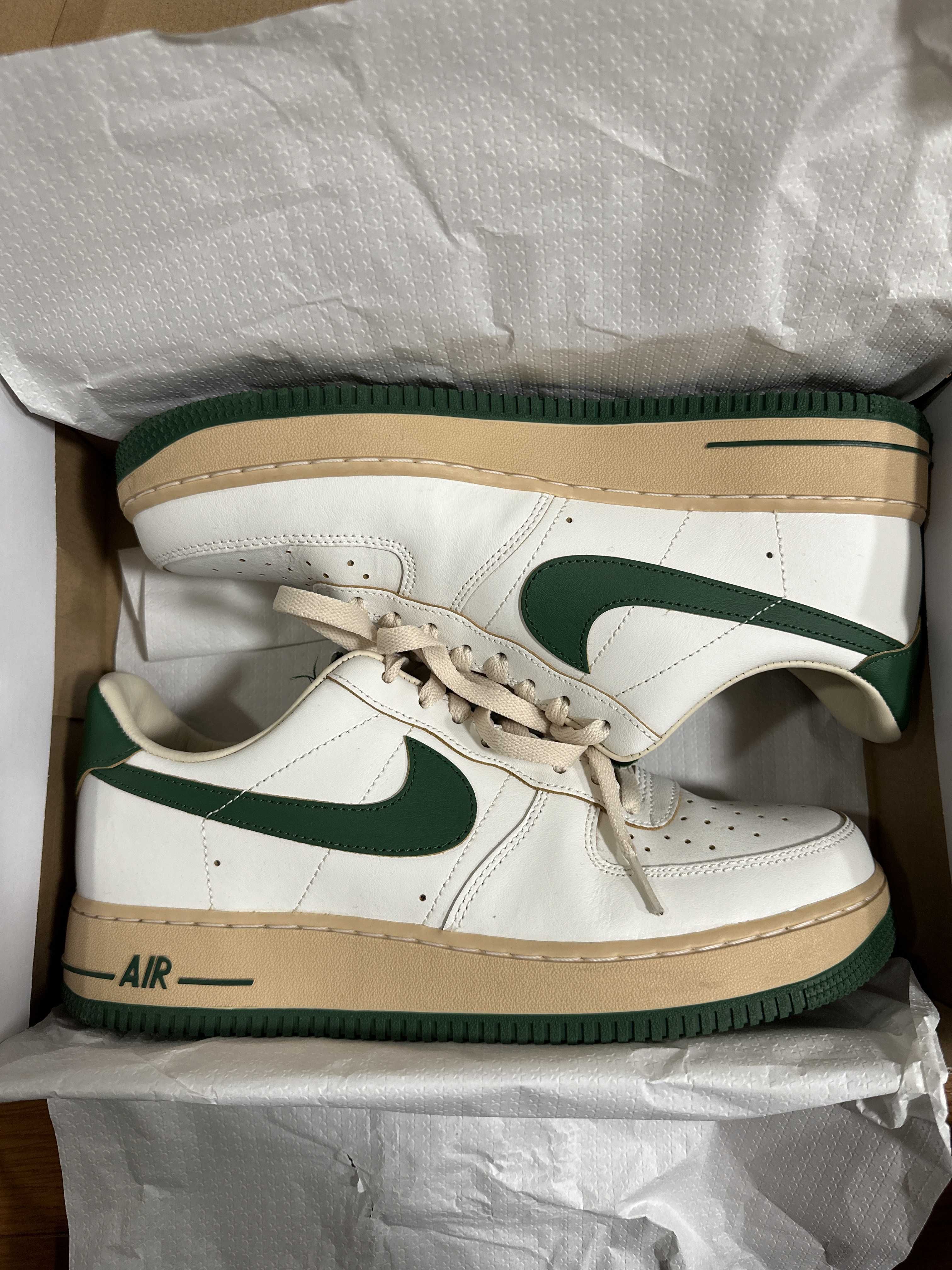 Nike Women's Air Force 1 Low "Green and Muslin"