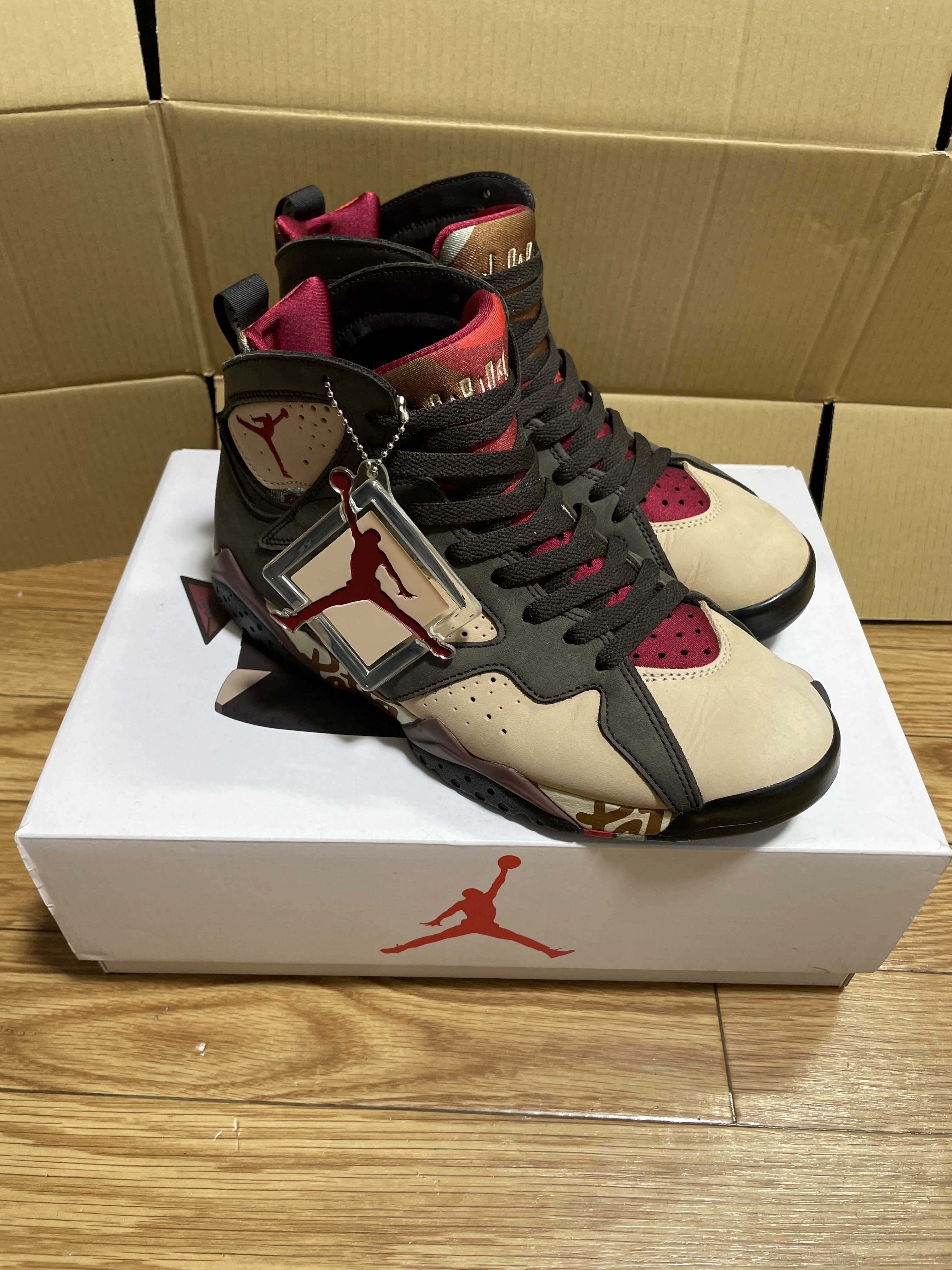 Patta × Nike Air Jordan 7 OG "Brown"