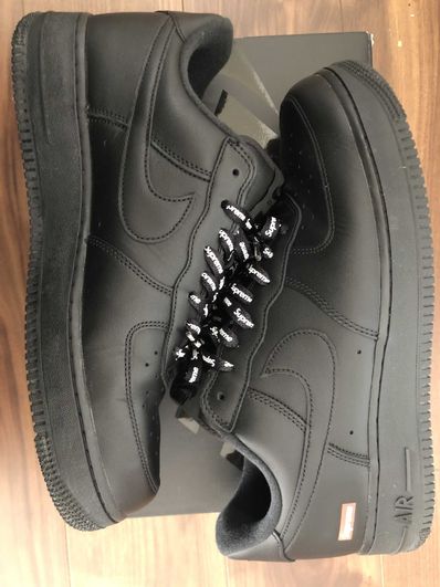 Supreme × Nike Air Force 1 Low "Black"