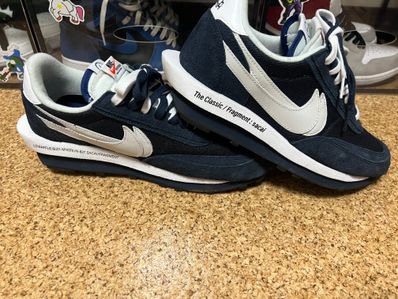 Fragment × sacai × Nike LD Waffle "Blackended Blue"