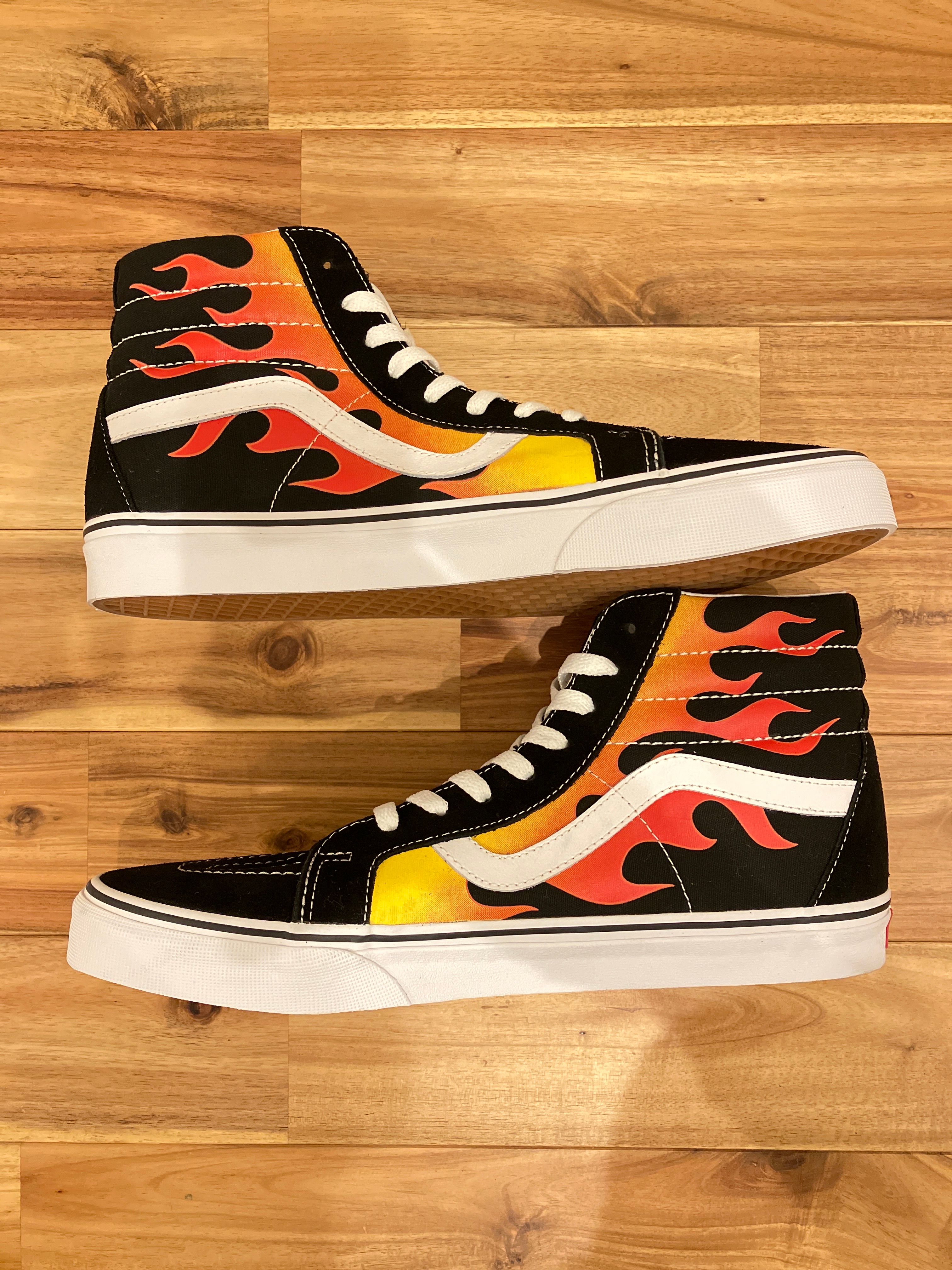 Vans Sk8-Hi Re-Issue "Flames"