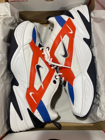 Nike M2K Tekno "White Black Orange"