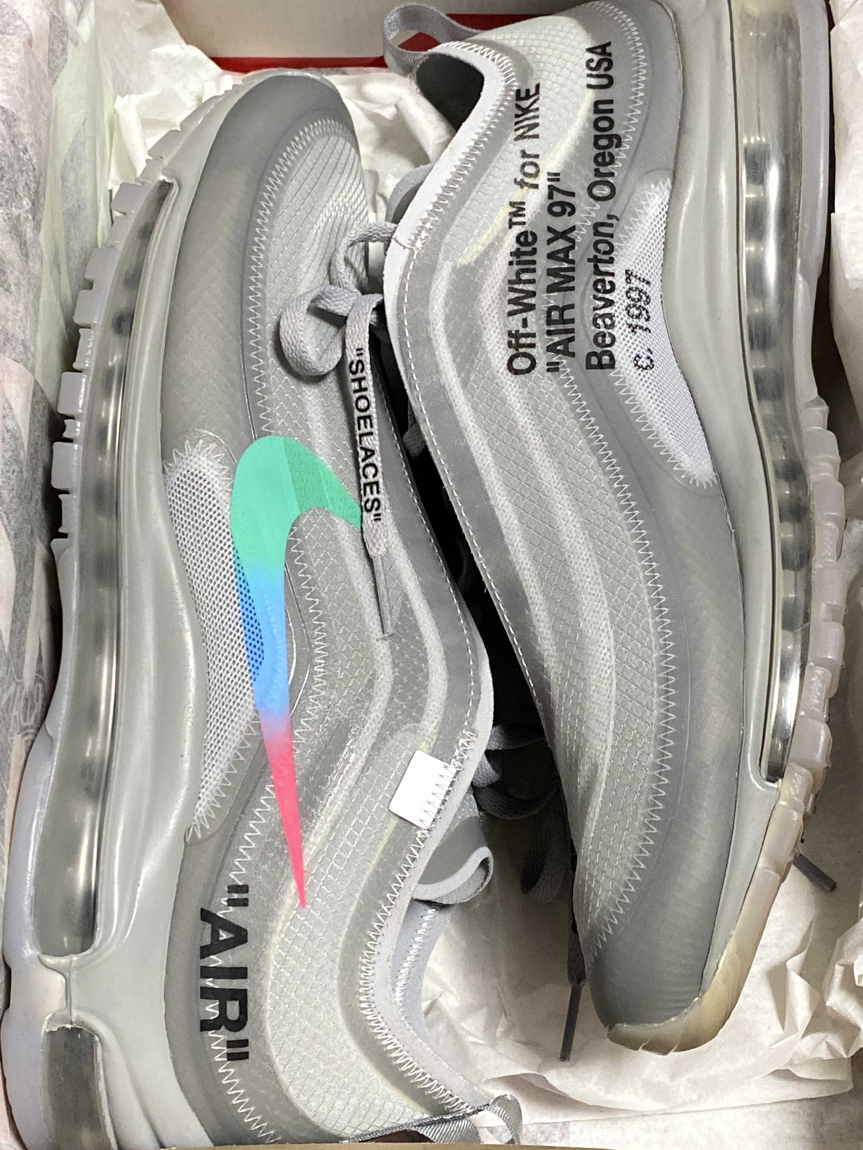 Off-White × Nike Air Max 97 "Grey"
