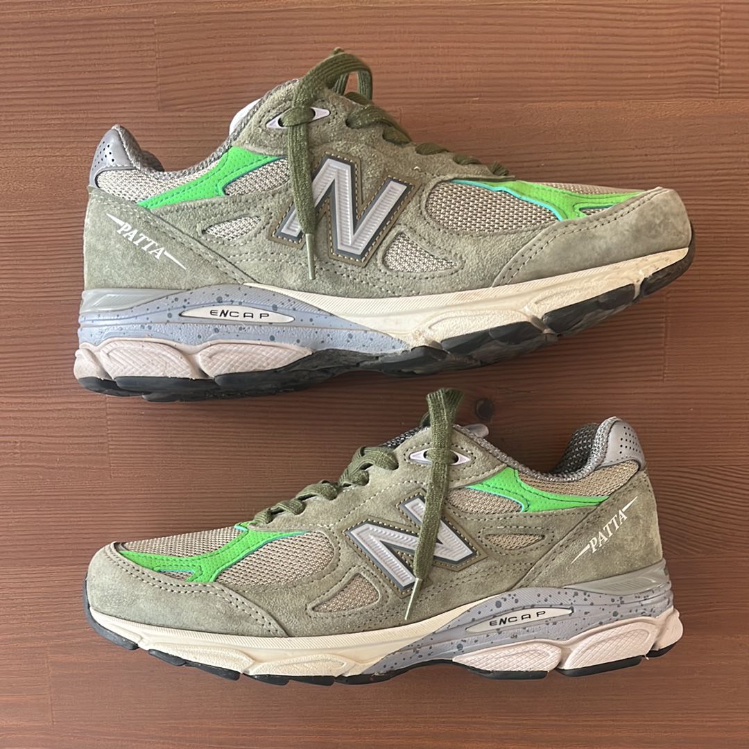 Patta × New Balance 990V3 Keep Your Family Close "Olive"