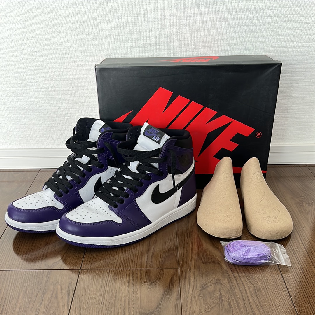 Nike Air Jordan 1 Retro High OG "Court Purple/White/Black" (2020)