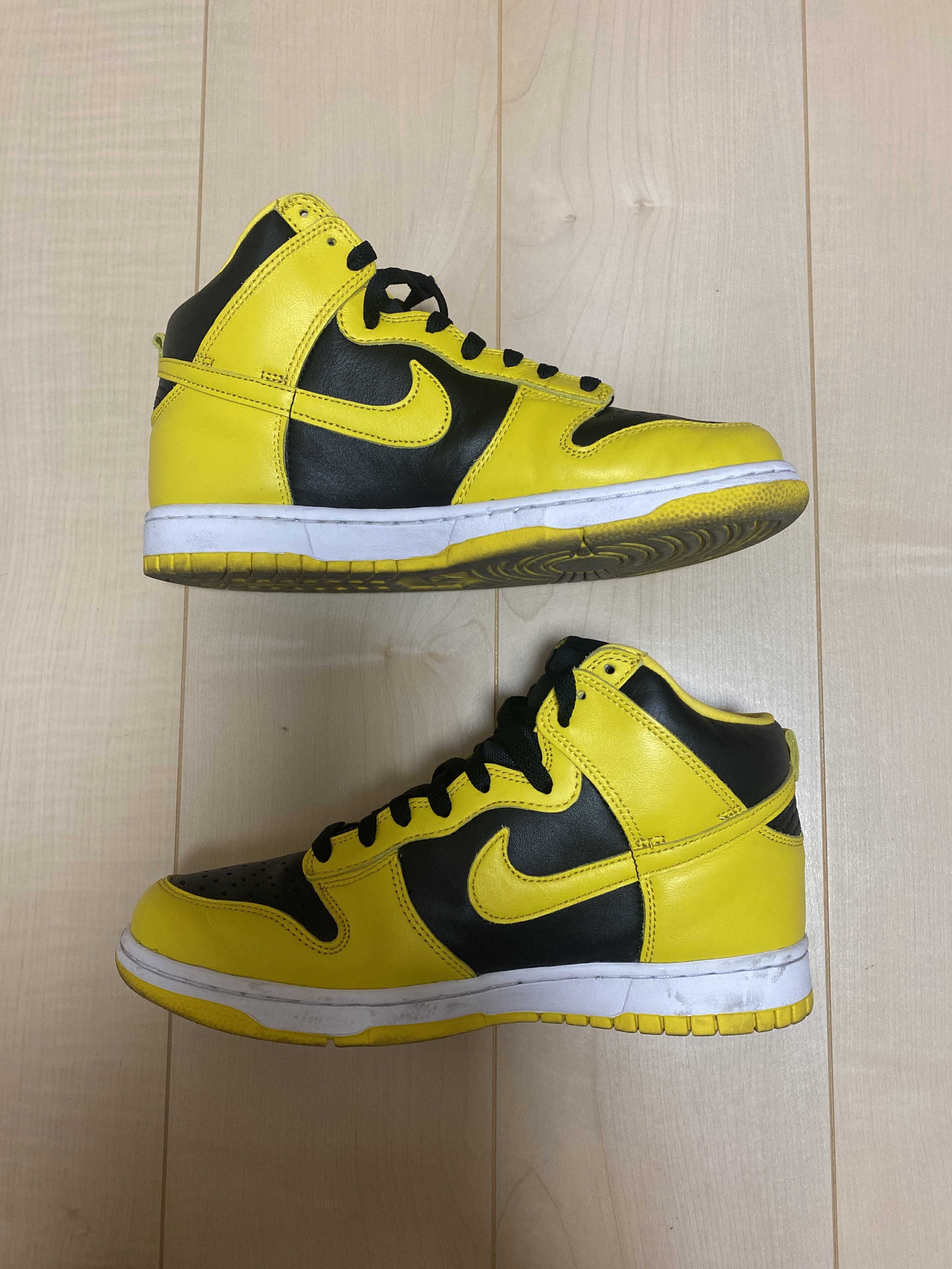 Nike Dunk High "Black/Varsity Maize"