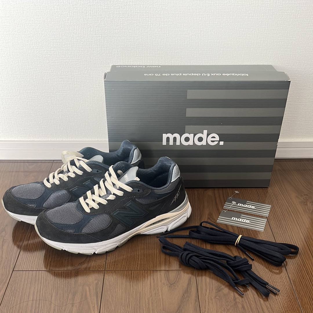 KITH Ronnie Fieg × New Balance 990V3 "Genesis/Navy"