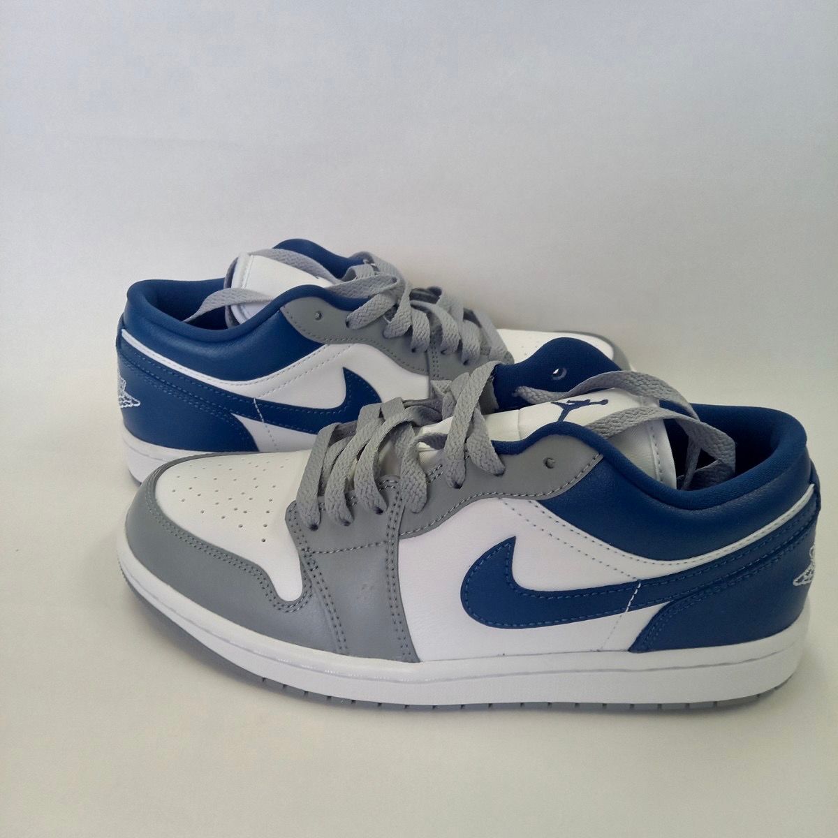 Nike Women's Air Jordan 1 Low "Grey and Blue"