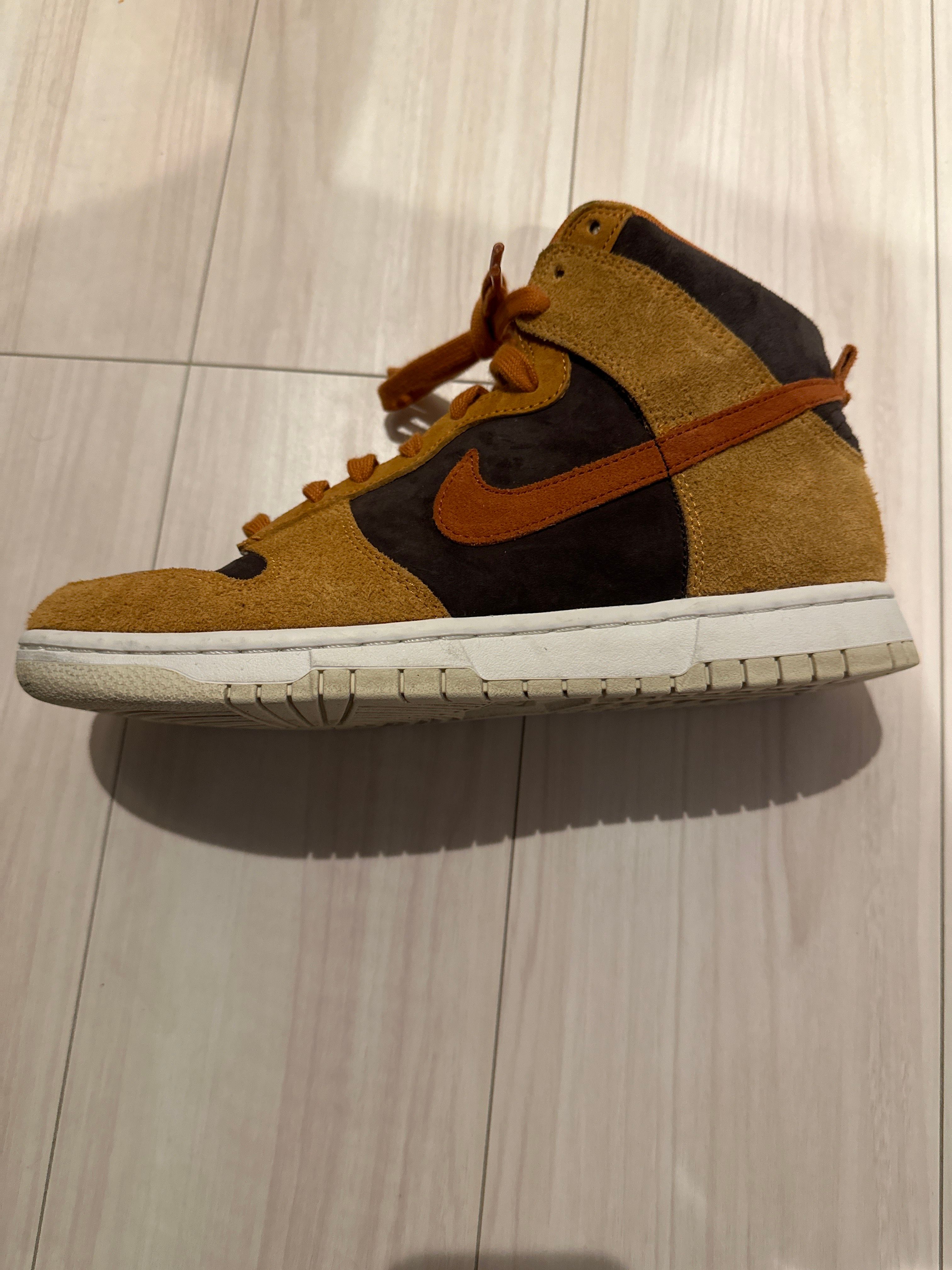 NIKE DUNK HIGH PRM "DARK CURRY"