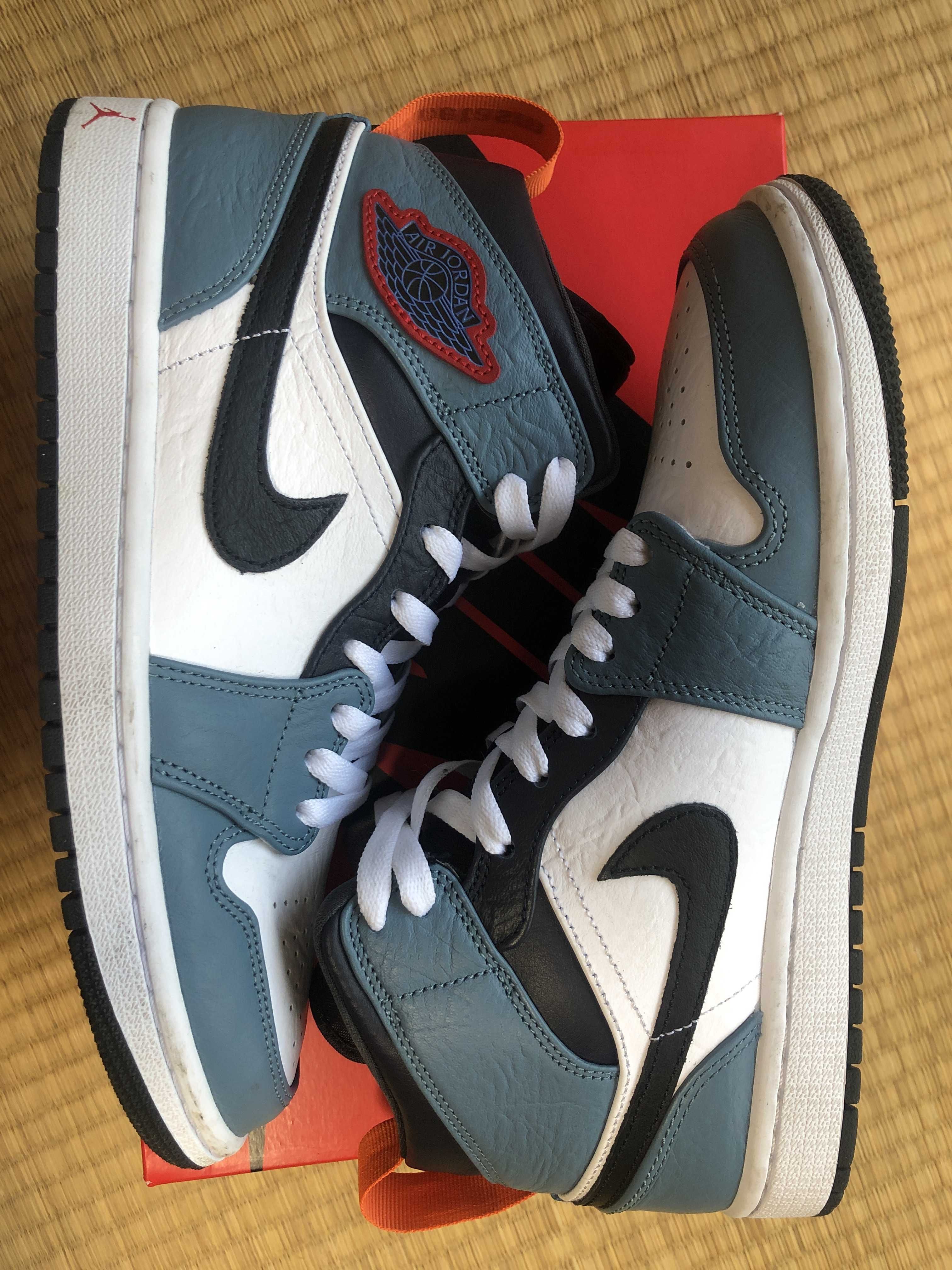 FACETASM × Nike Air Jordan 1 Mid "White/Navy"