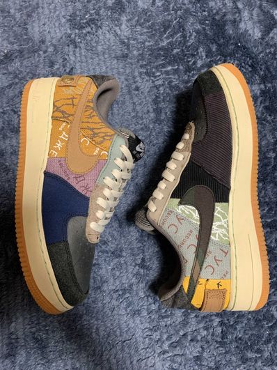 Travis Scott × Nike Air Force 1 Low Cactus Jack "Multi Color"