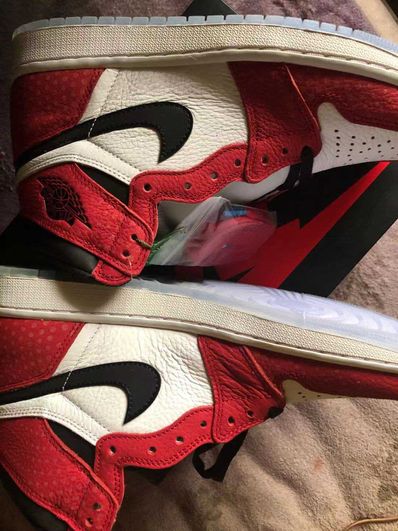 Spiderman × Nike Air Jordan 1 Origin Story "Gym Red/White/Photo Blue/Black"