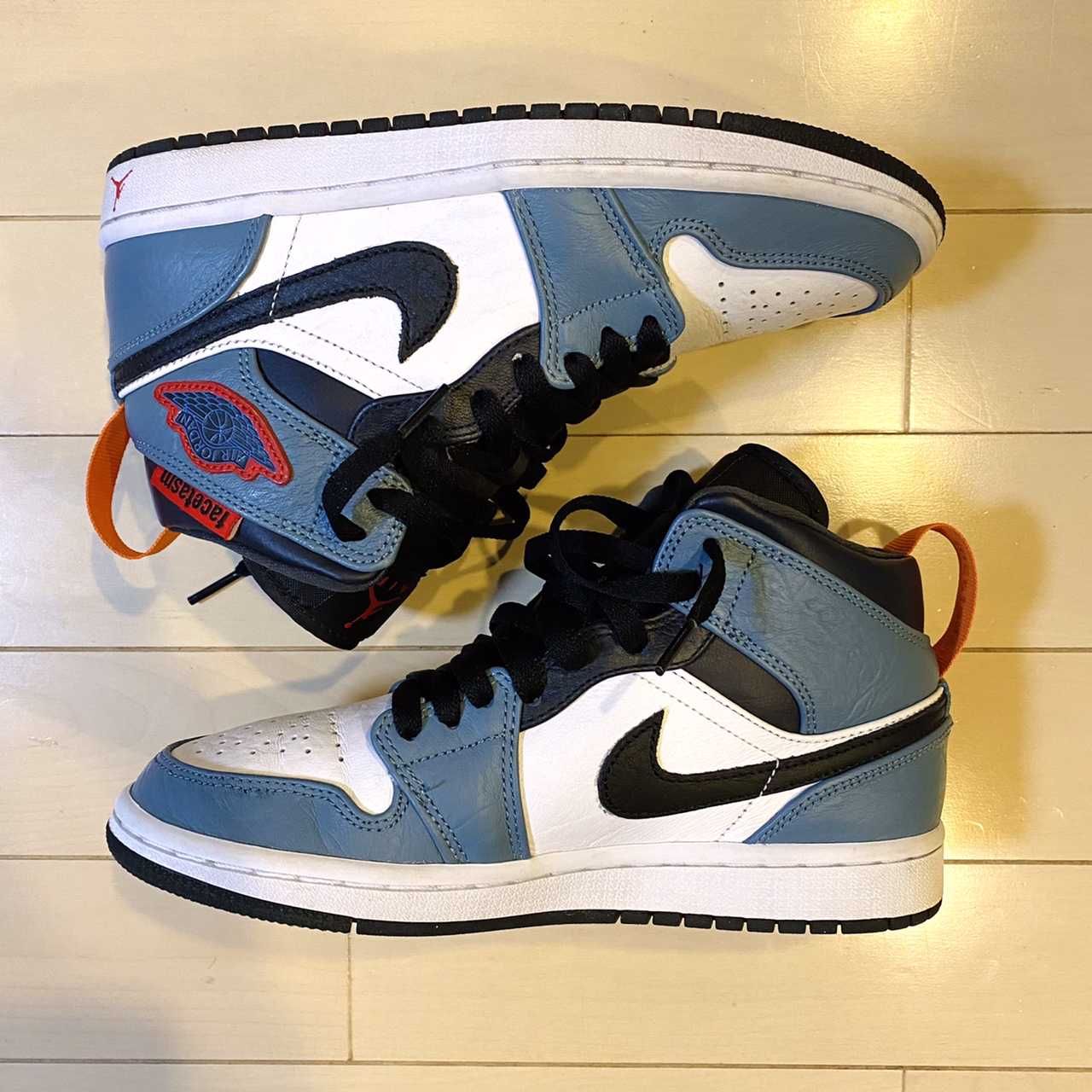 FACETASM × Nike Air Jordan 1 Mid "White/Navy"