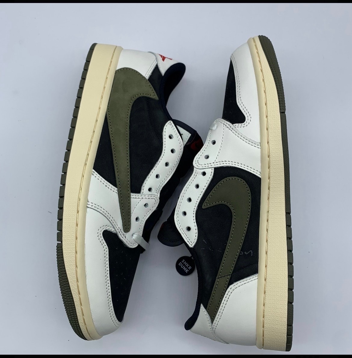 Travis Scott × Nike Women's Air Jordan 1 Low OG "Medium Olive"