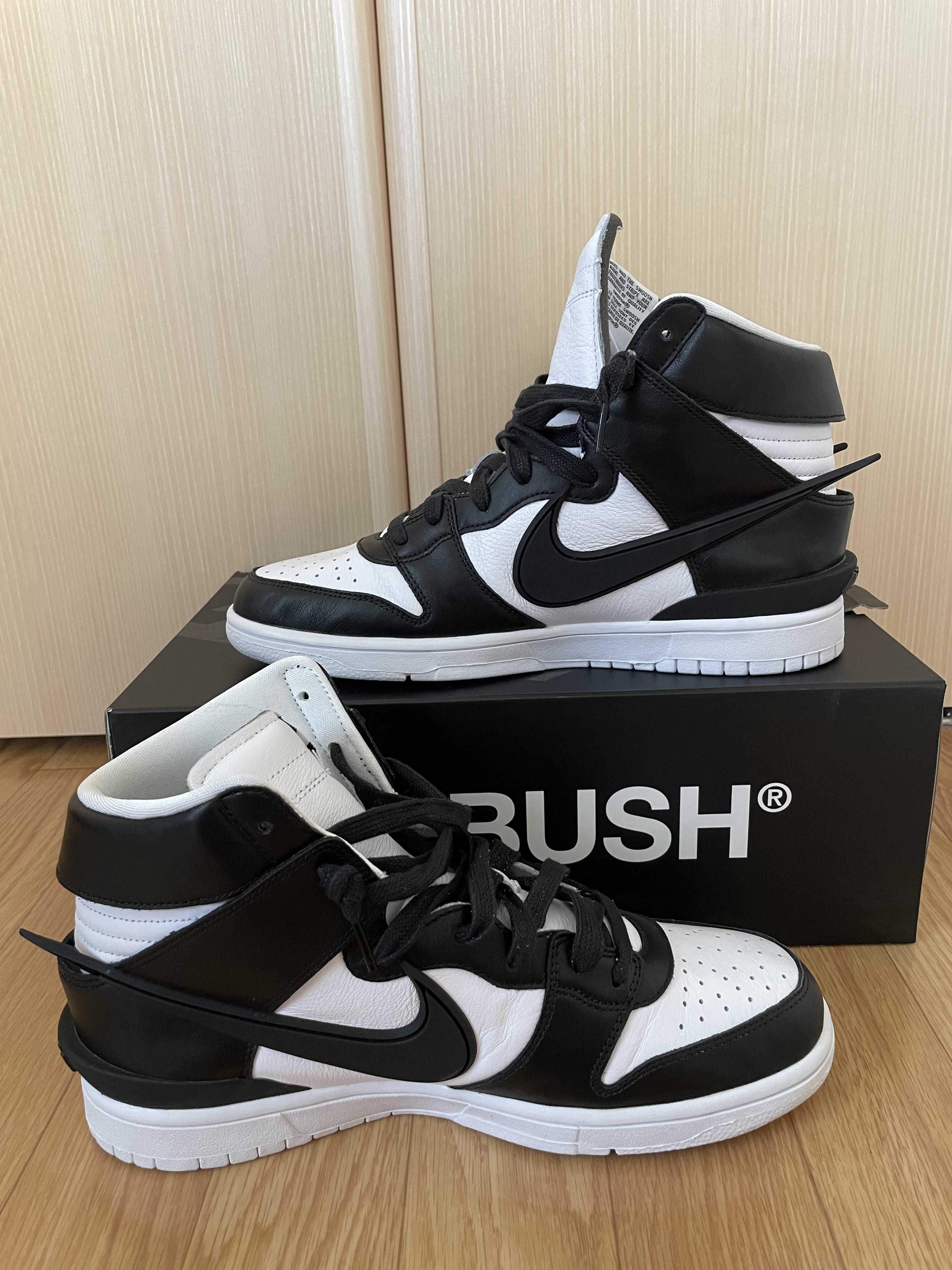 AMBUSH × Nike Dunk High "Black"