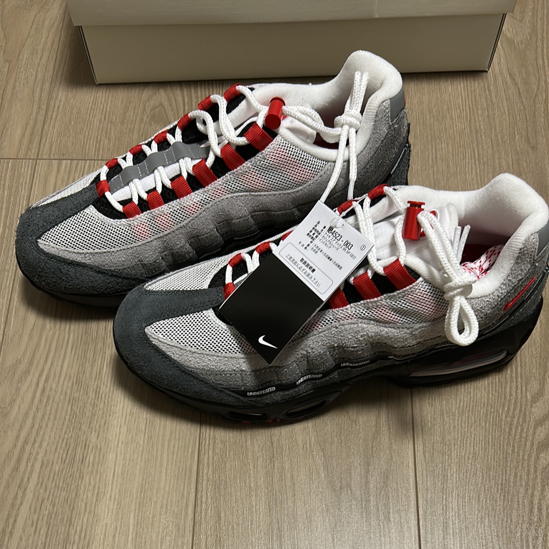 UNDEFEATED × Nike Air Max 95 SP "Fire Red" (Tokyo Exclusive) (Serial Numbered/600 pairs)