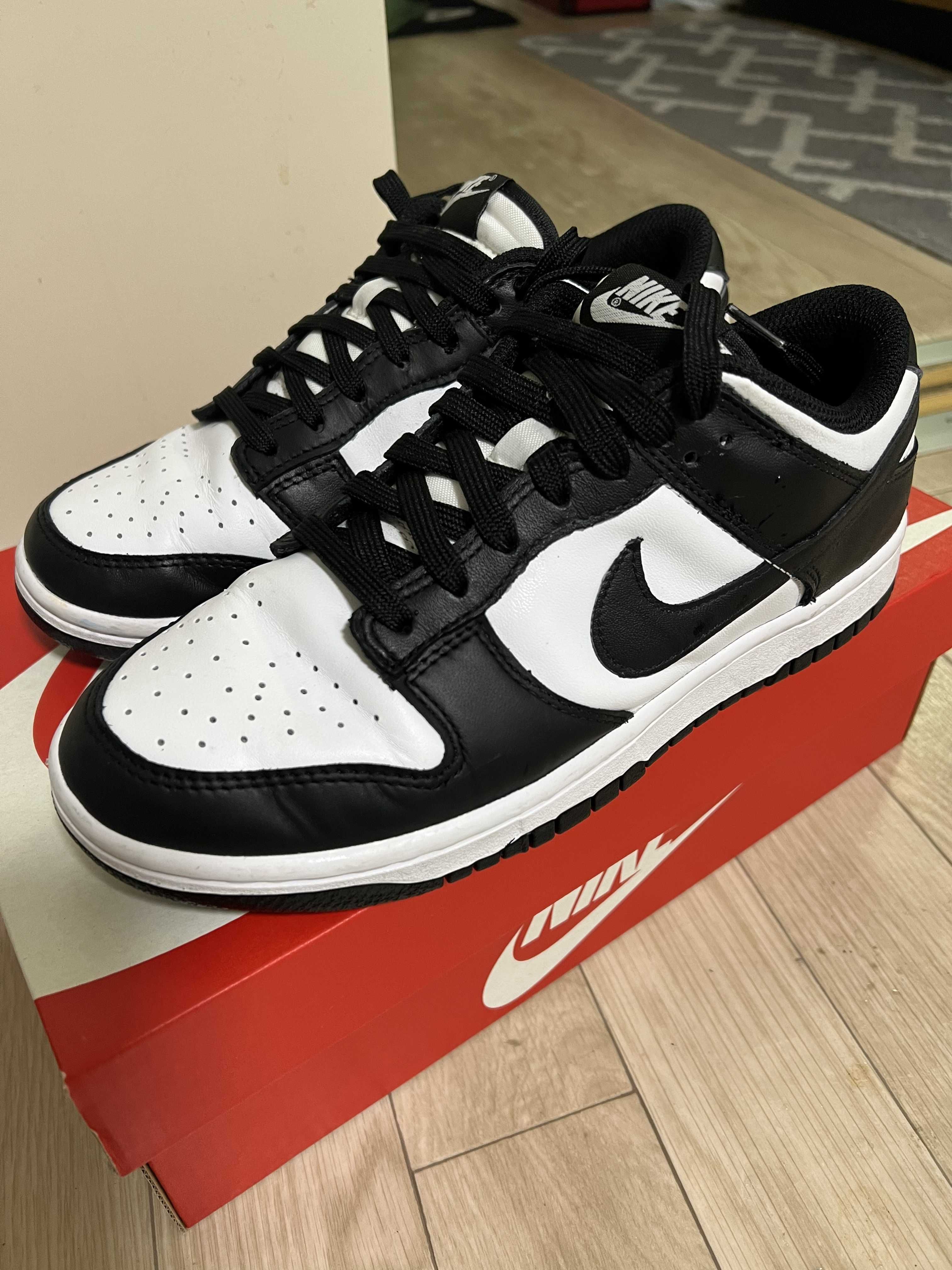Nike GS Dunk Low "White/Black"