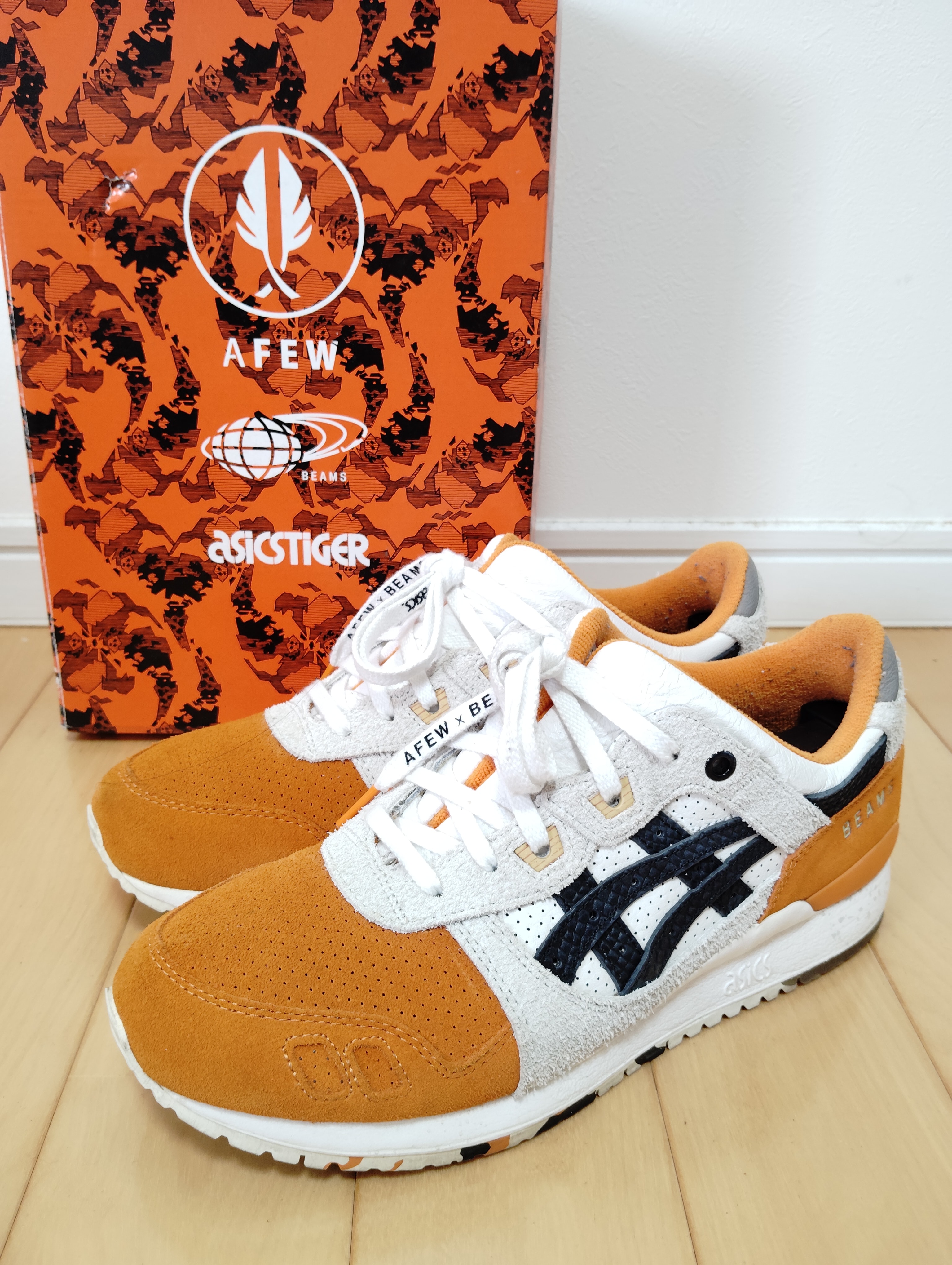 AFEW × BEAMS × Asics Gel-Lyte 3 "Orange Koi"