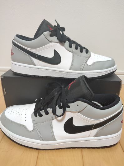 NIKE AIR JORDAN 1 LOW "LIGHT SMOKE GREY"