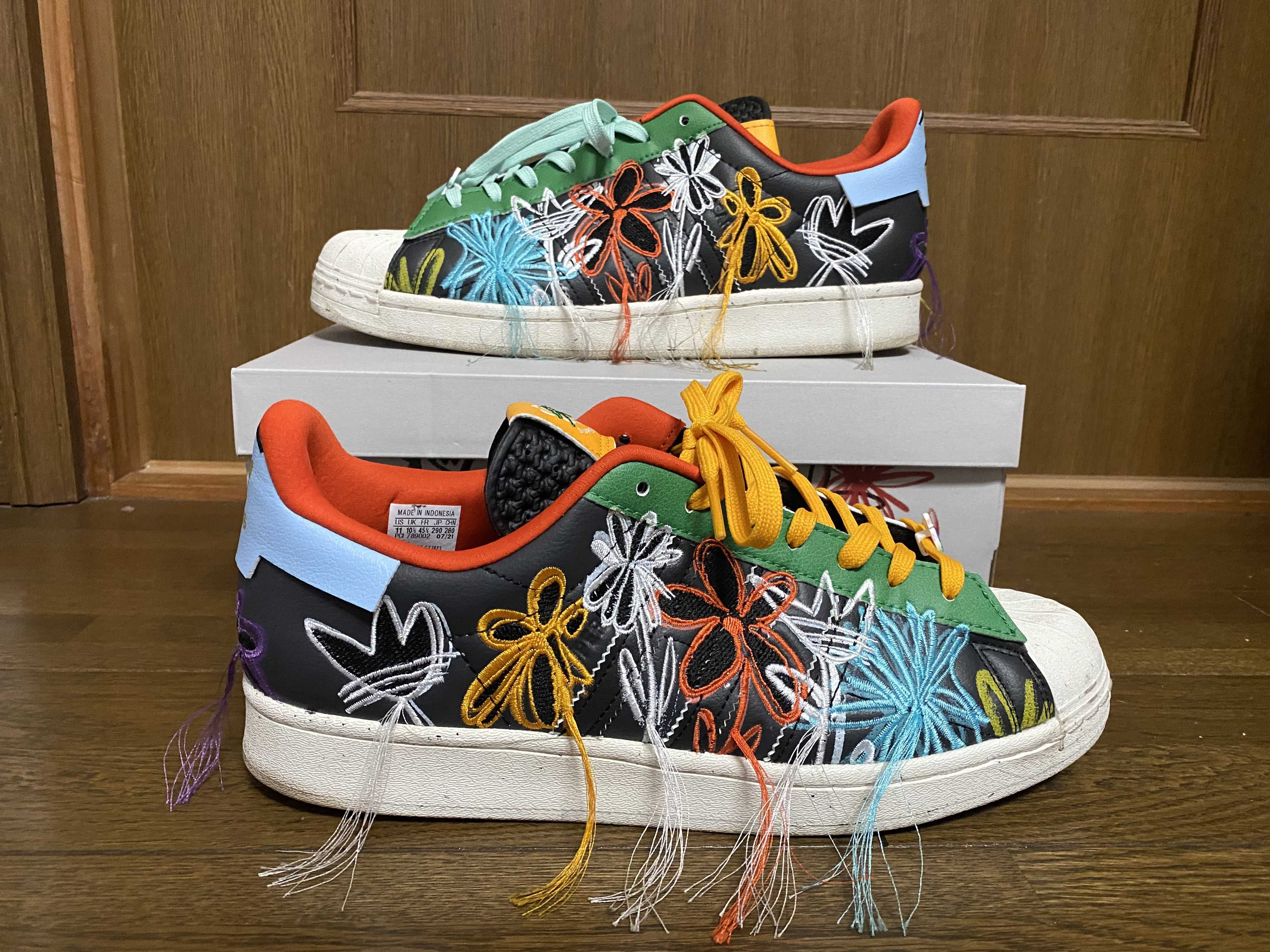 Sean Wotherspoon × adidas Superstar Super Earth "Black"