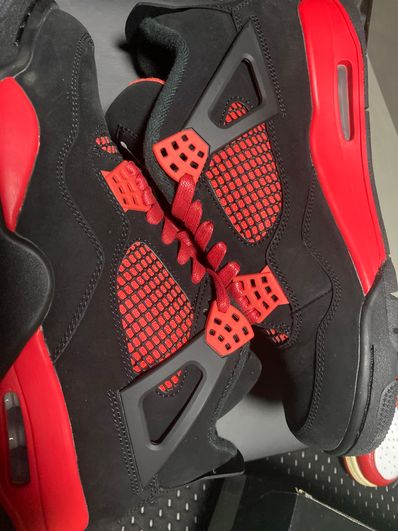 Nike Air Jordan 4 "Red Thunder/Crimson"