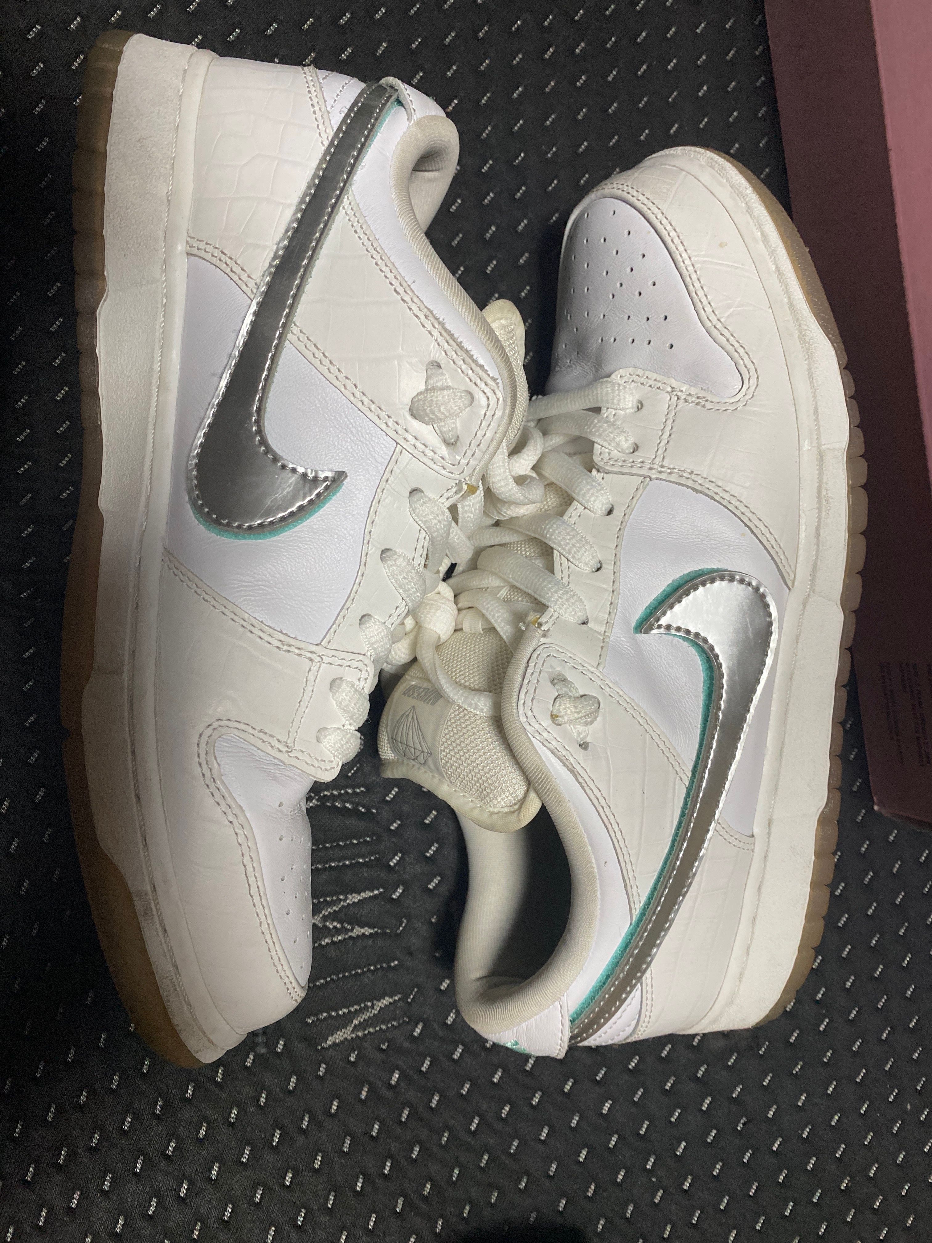 Diamond Supply Co. × Nike SB Dunk Low Pro "White"