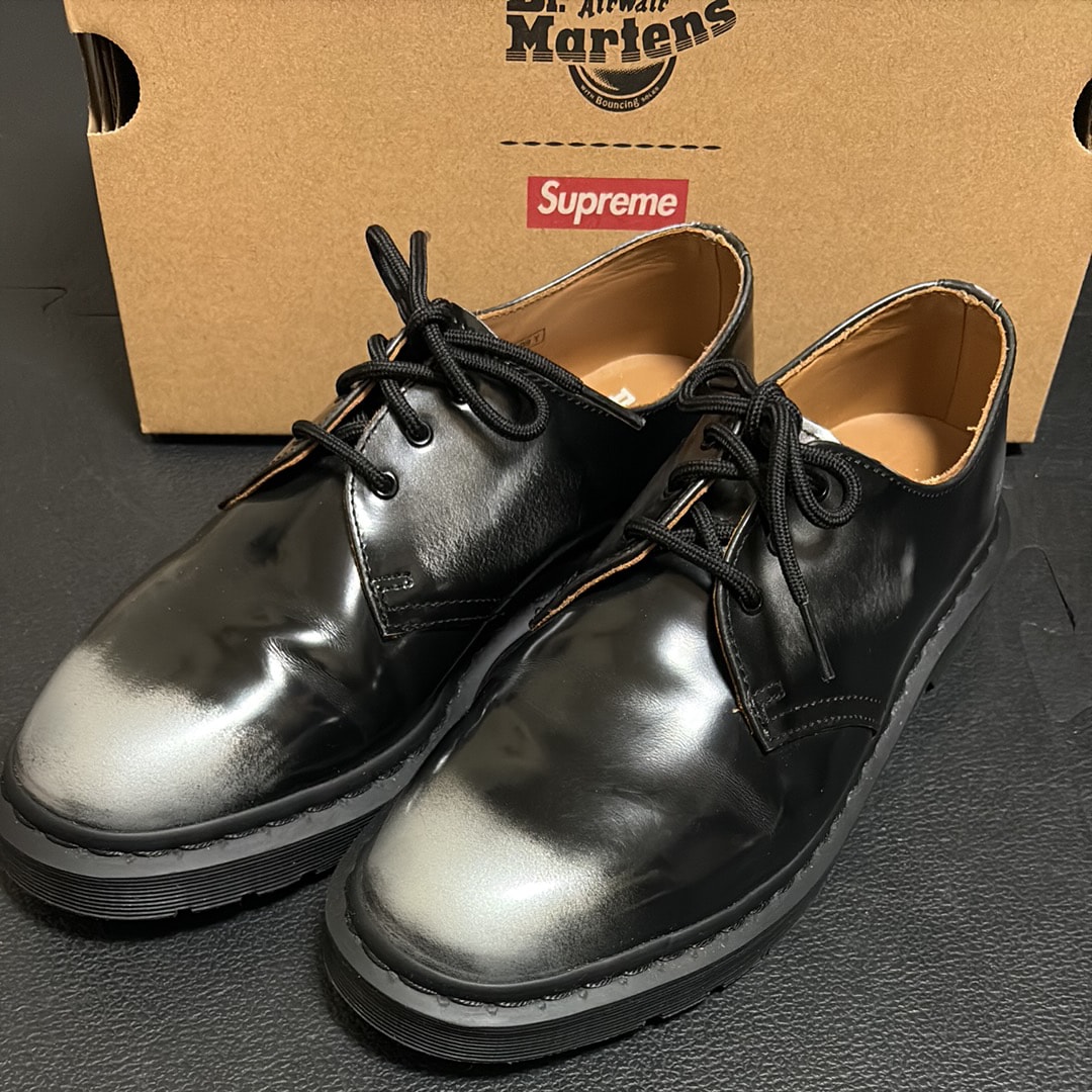 Supreme × Dr.Martens 1461 3 Eye Shoe "Black"