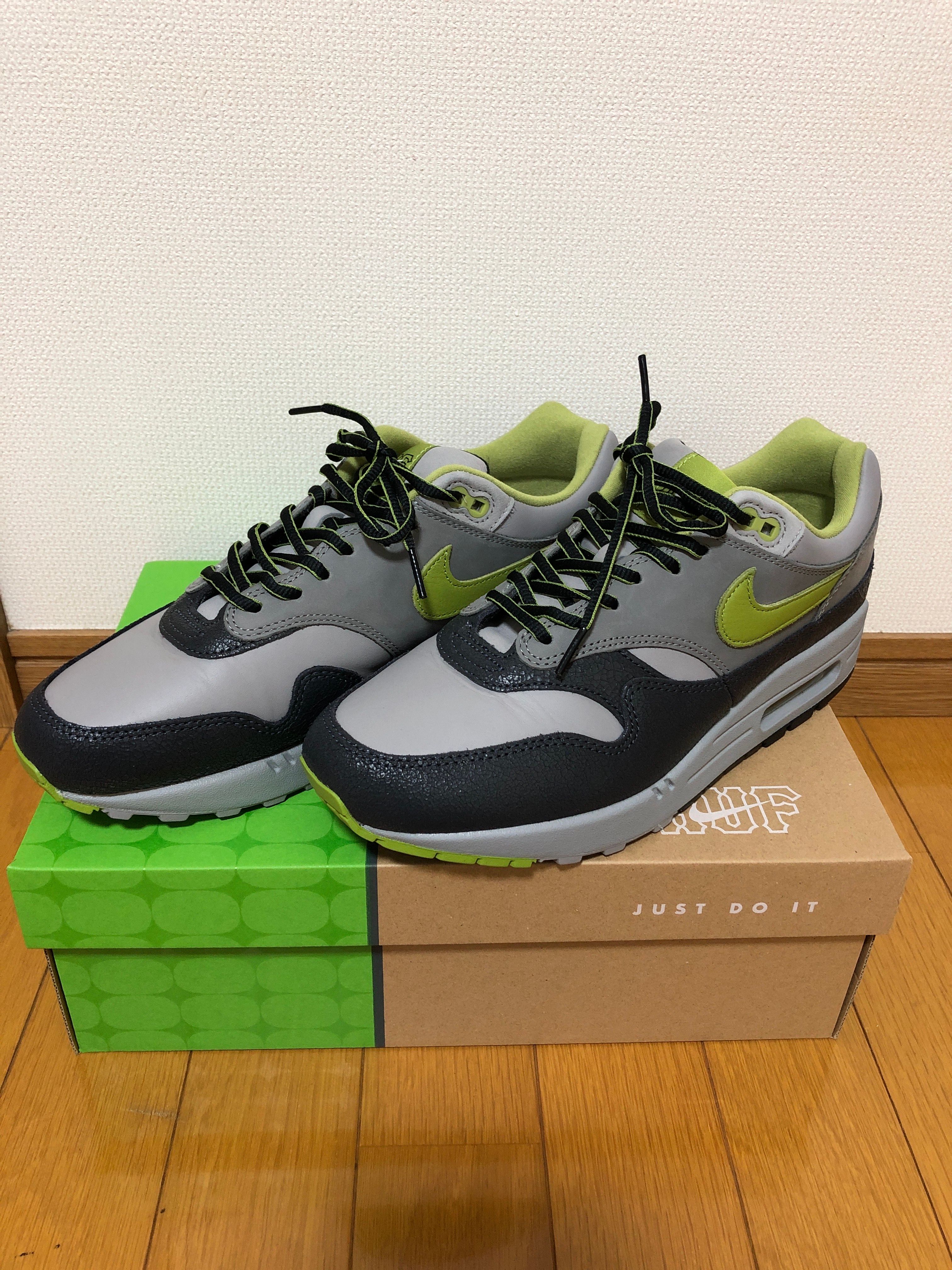 HUF × Nike Air Max 1 "Anthracite and Medium Grey"