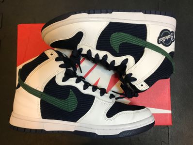 Nike Dunk High EMB "College Navy"