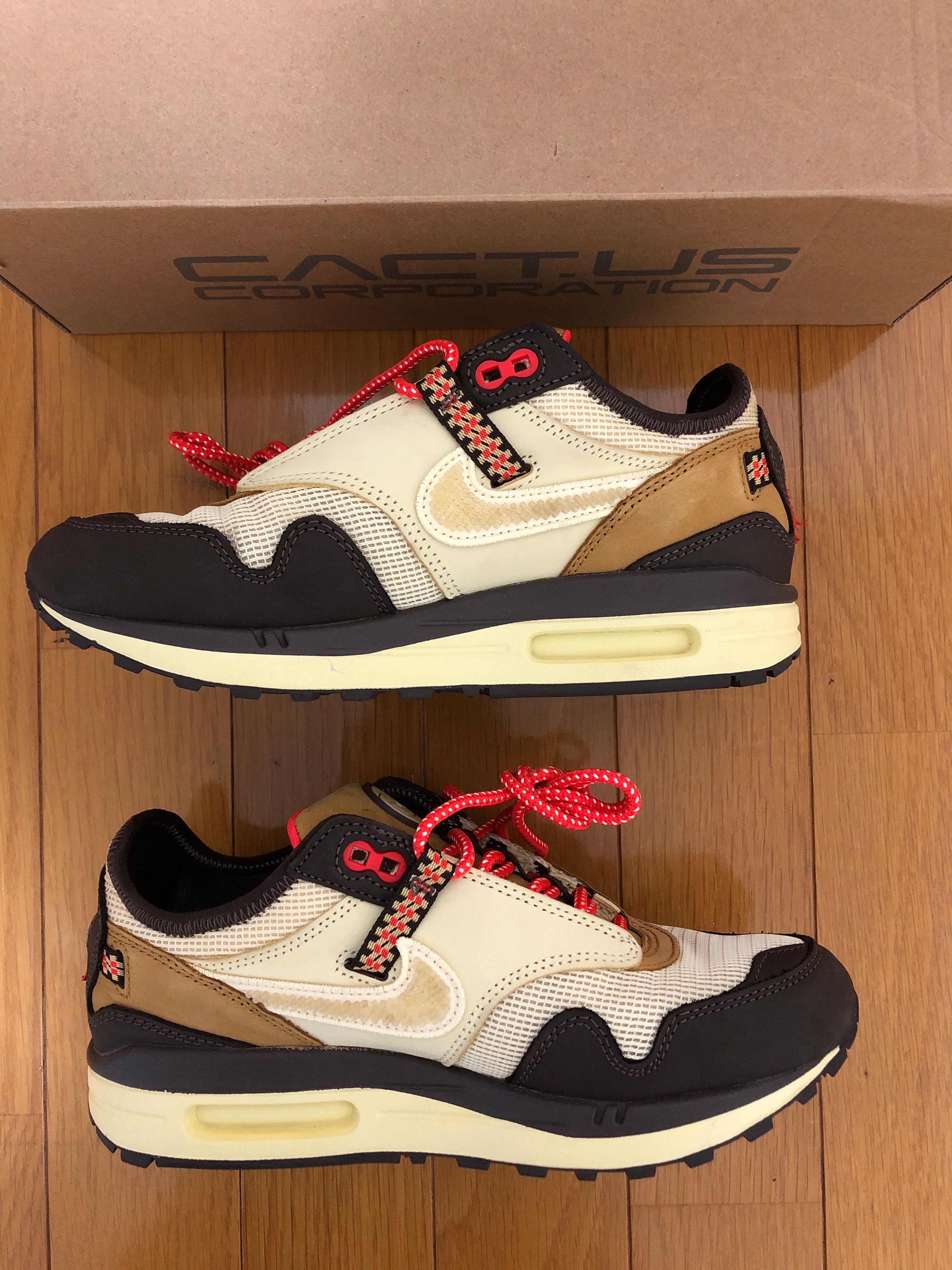 Travis Scott × Nike Air Max 1 "CACT.US Brown"