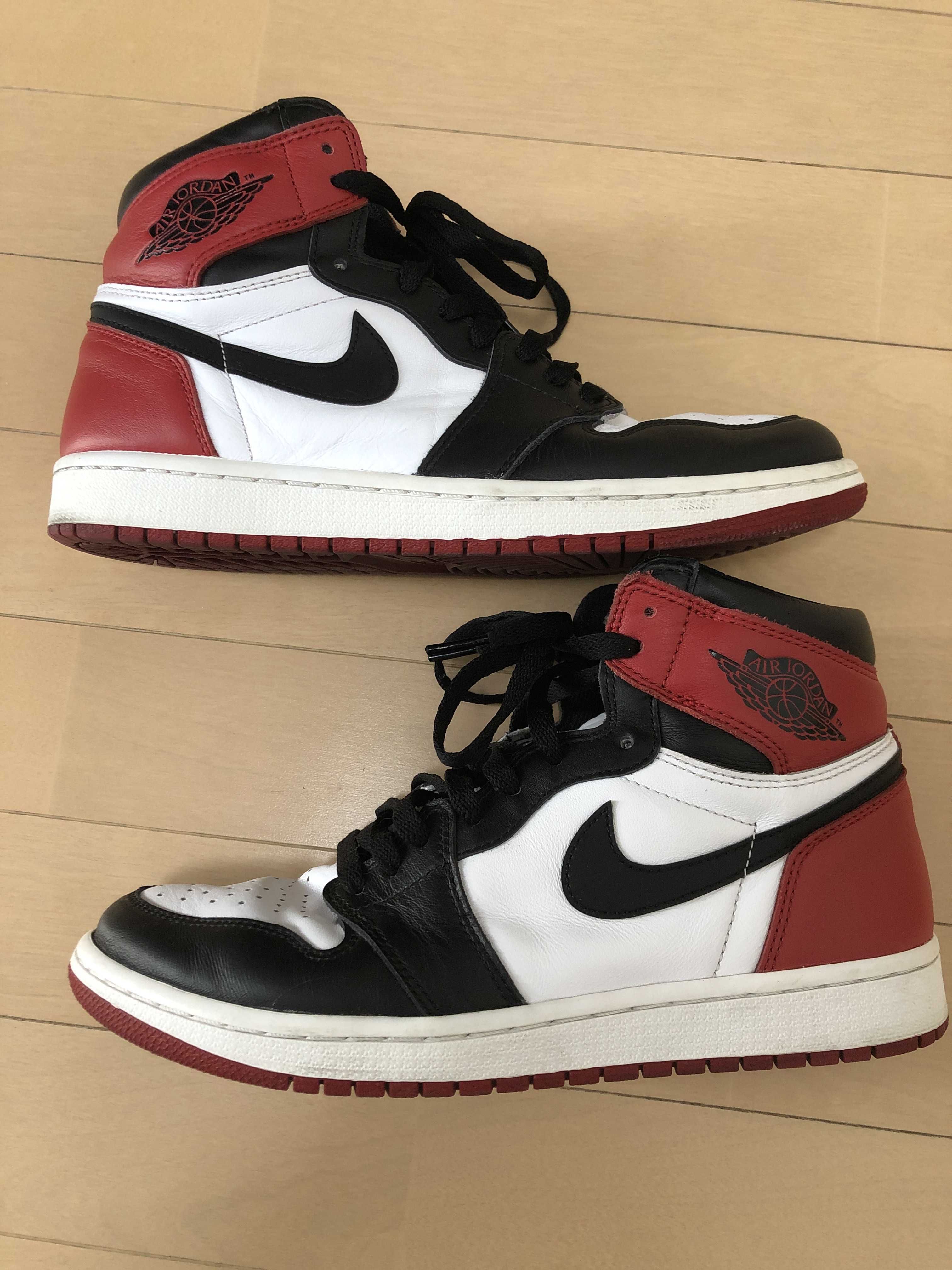 Nike Air Jordan 1 Retro High OG "Black Toe"(2016)