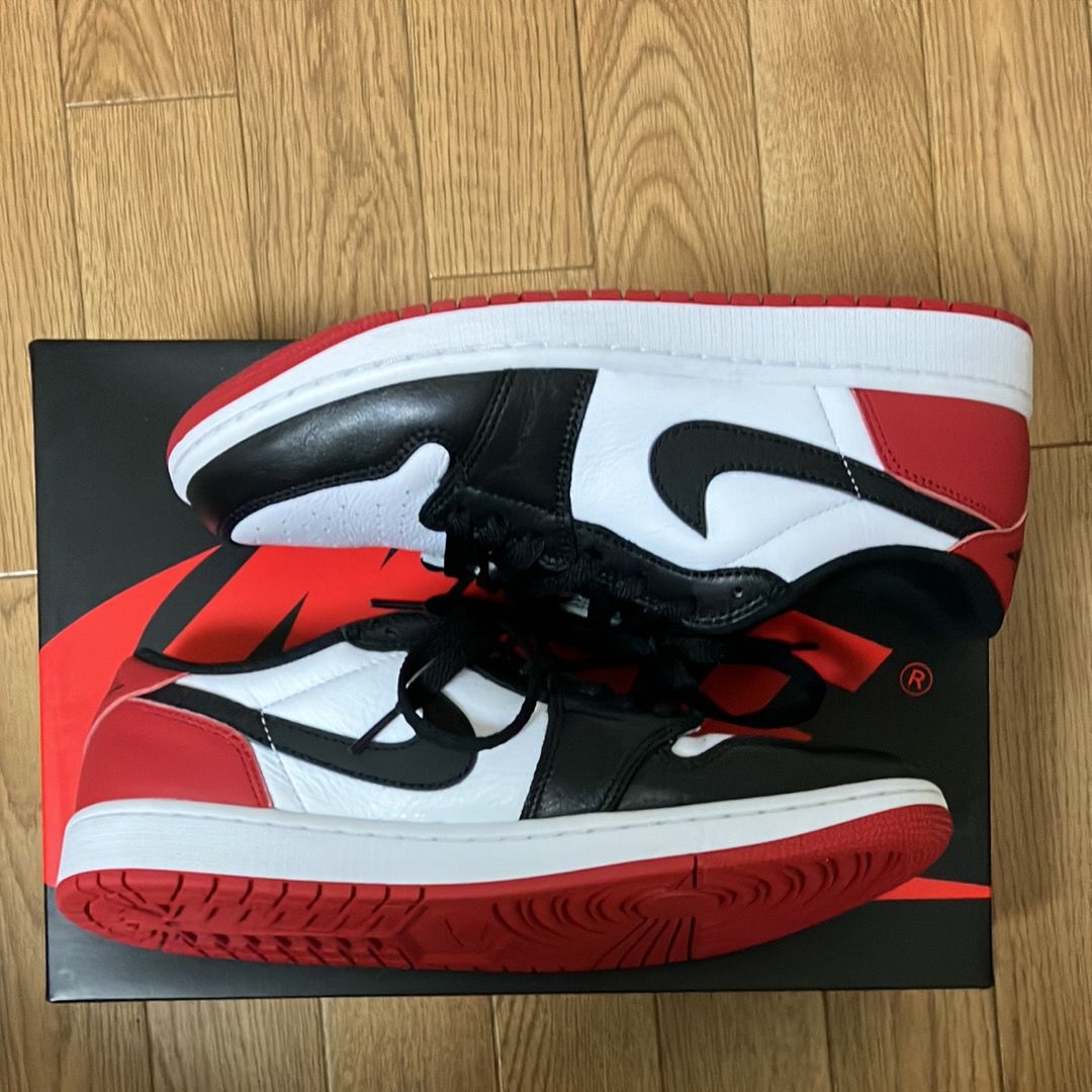 Nike Air Jordan 1 Retro Low OG "Black Toe"