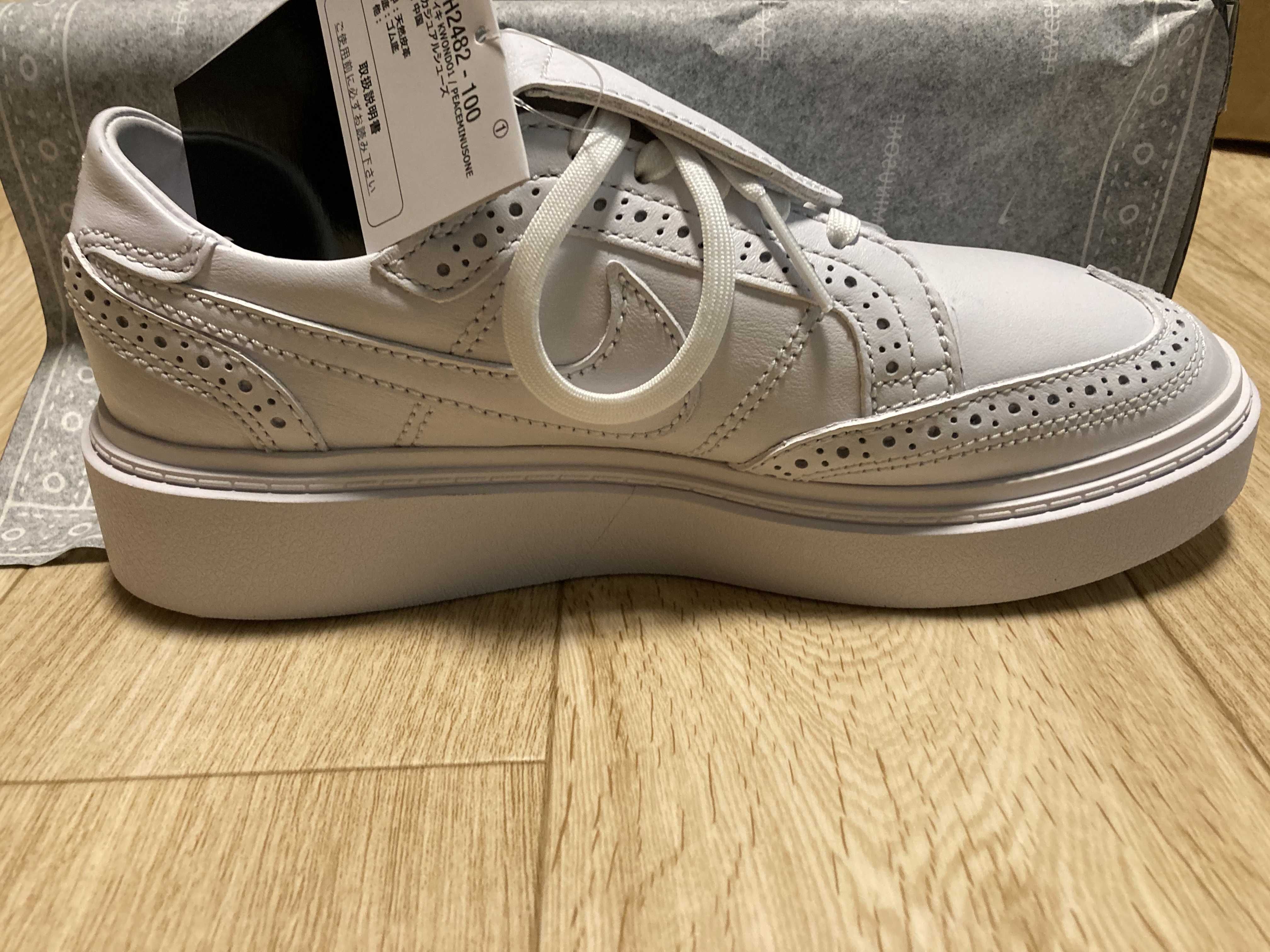 PEACEMINUSONE × Nike Kwondo1 "White" / G-DRAGON