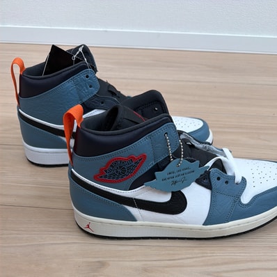 FACETASM × Nike Air Jordan 1 Mid "White/Navy"