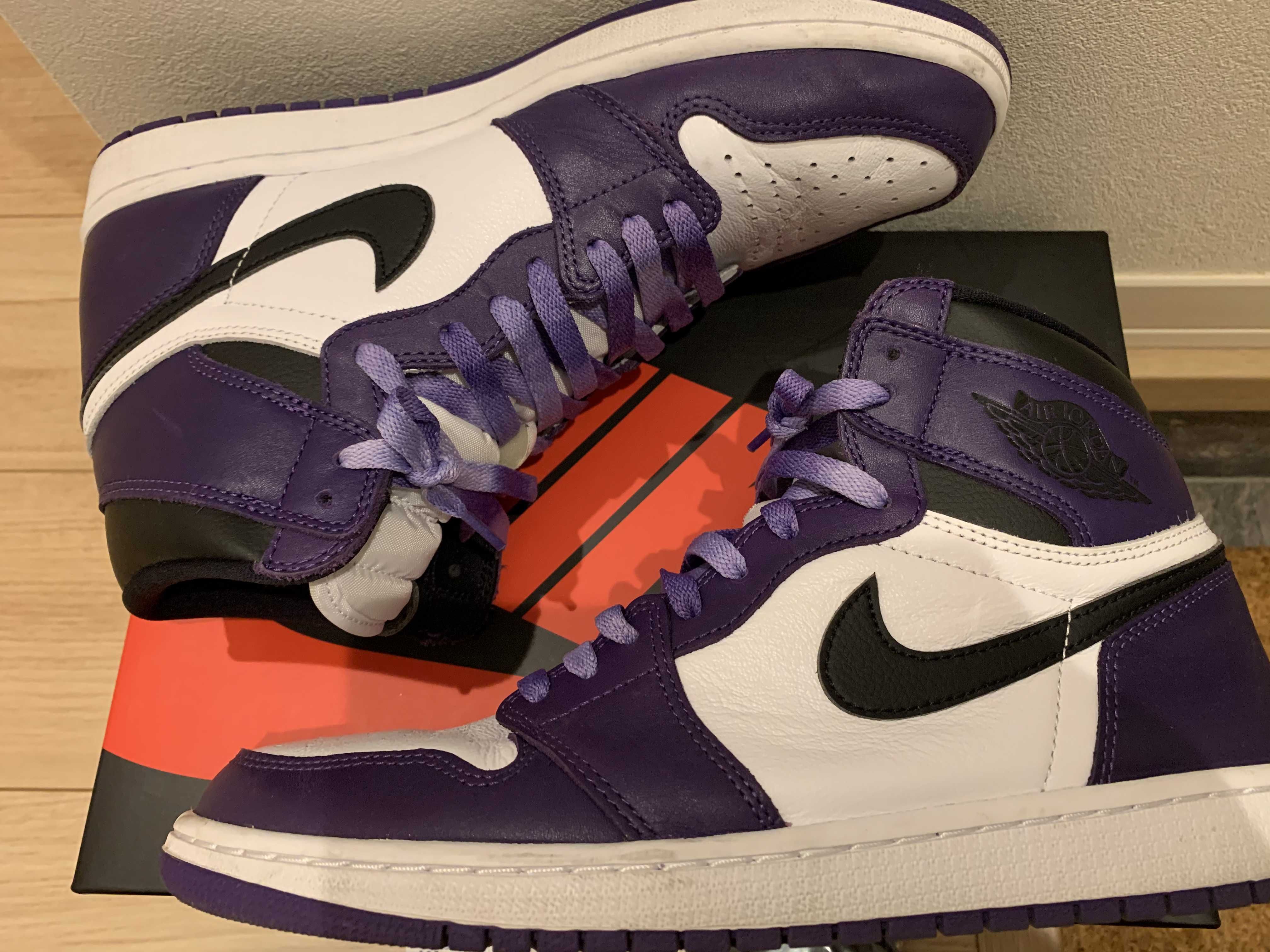 Nike Air Jordan 1 Retro High OG "Court Purple White/Black" (2020)