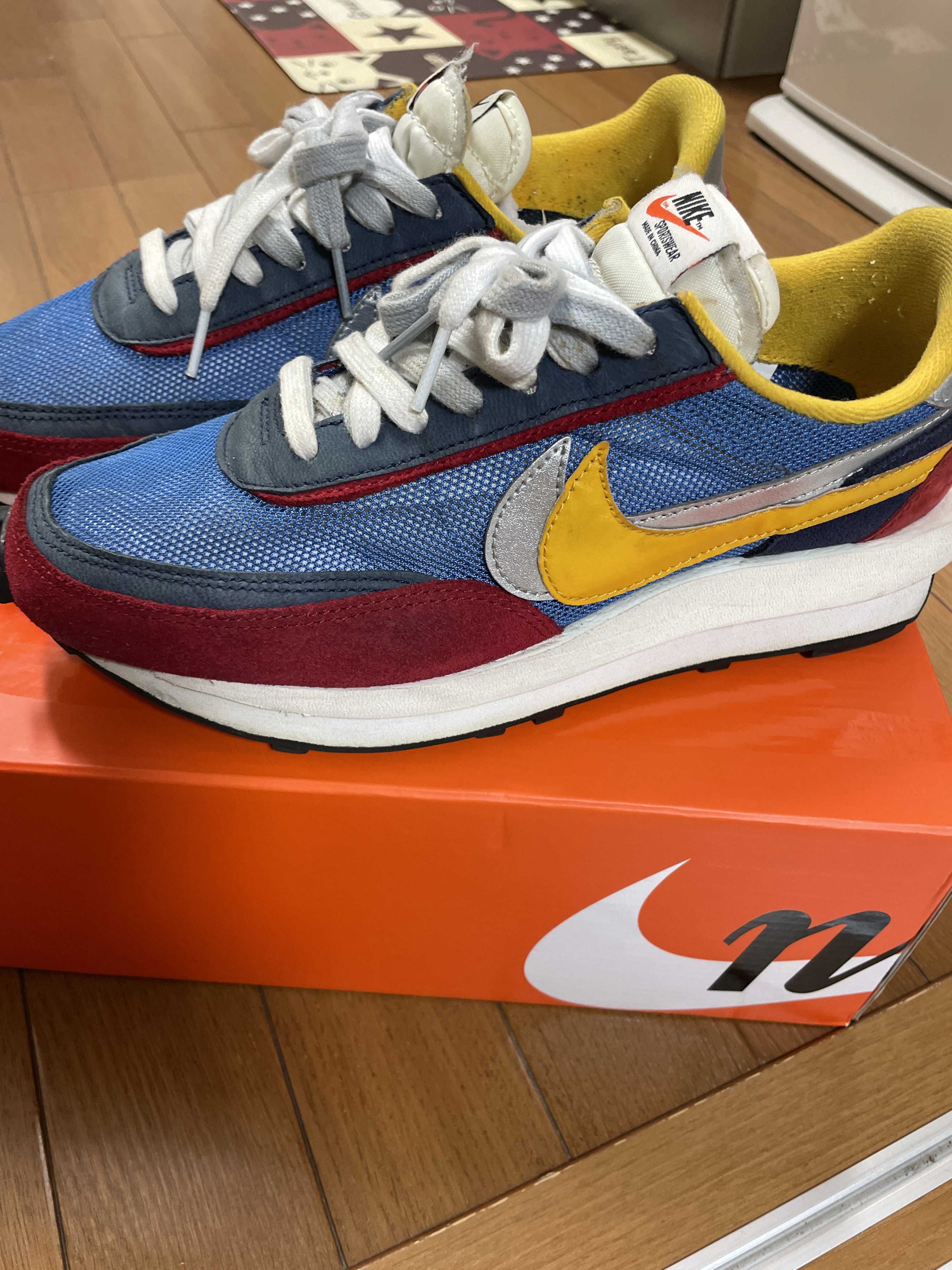 sacai × Nike LDV Waffle "Red/Blue"