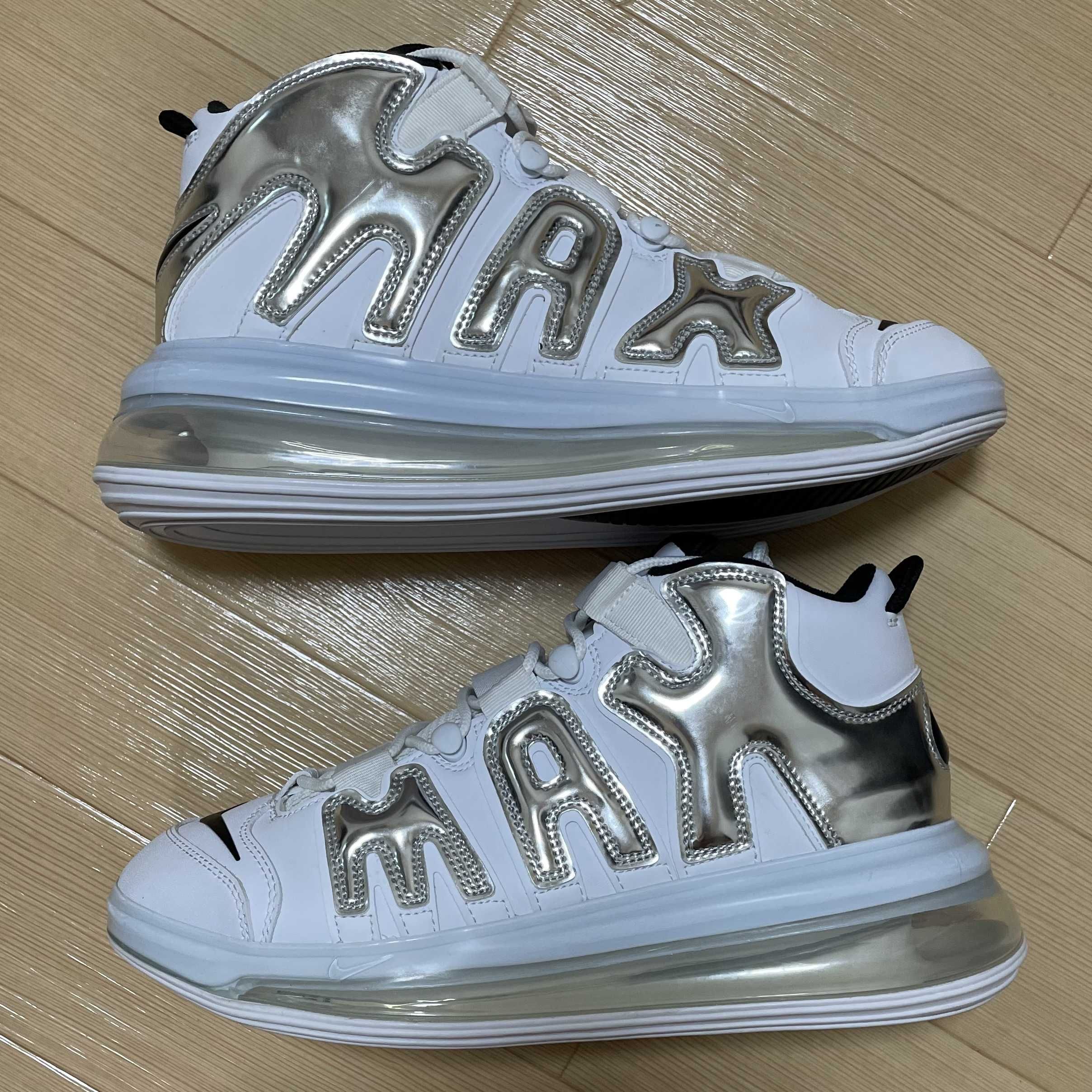 NIKE AIR MORE UPTEMPO 720 CHROME