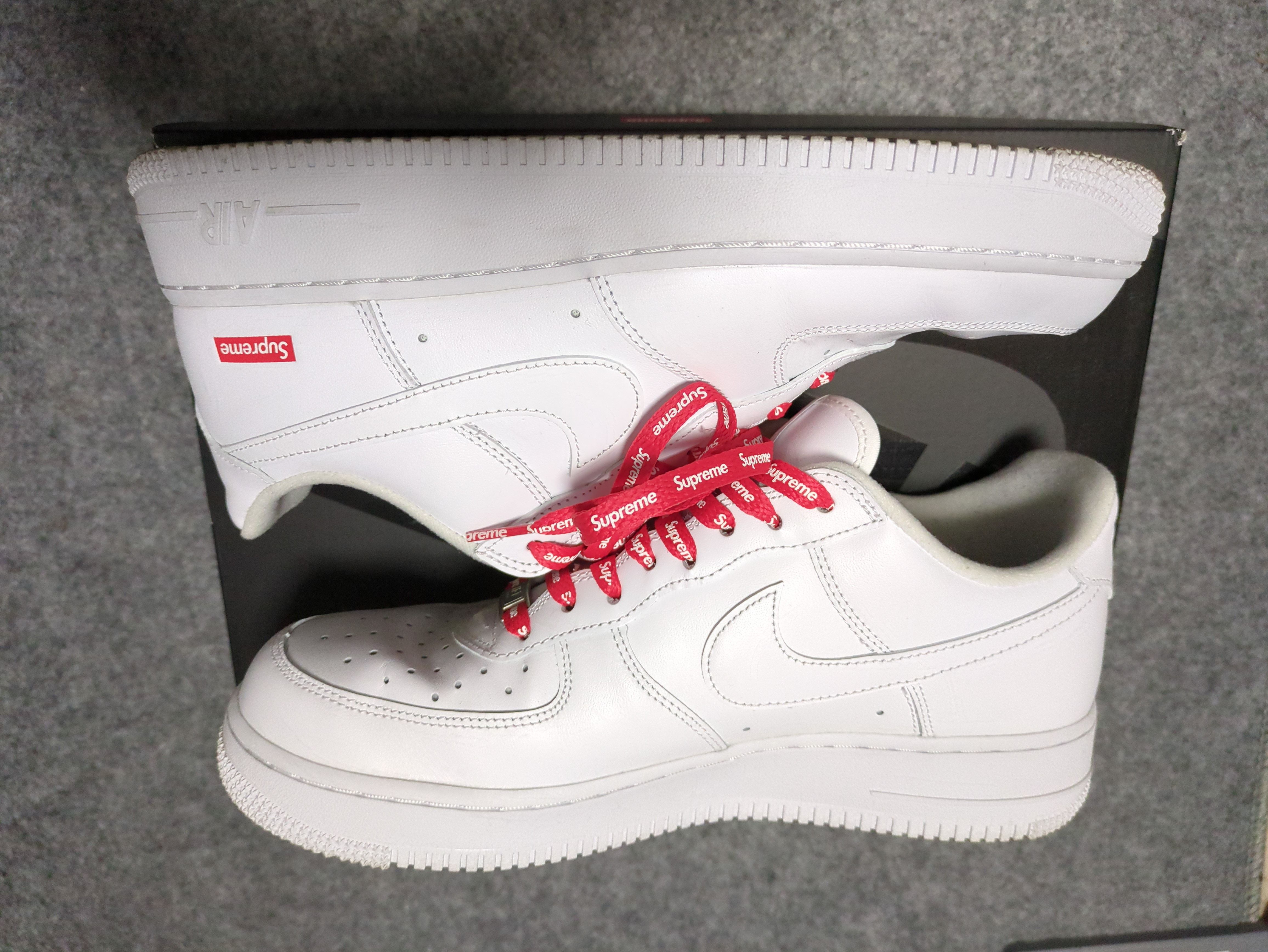 Supreme × Nike Air Force 1 Low "White"
