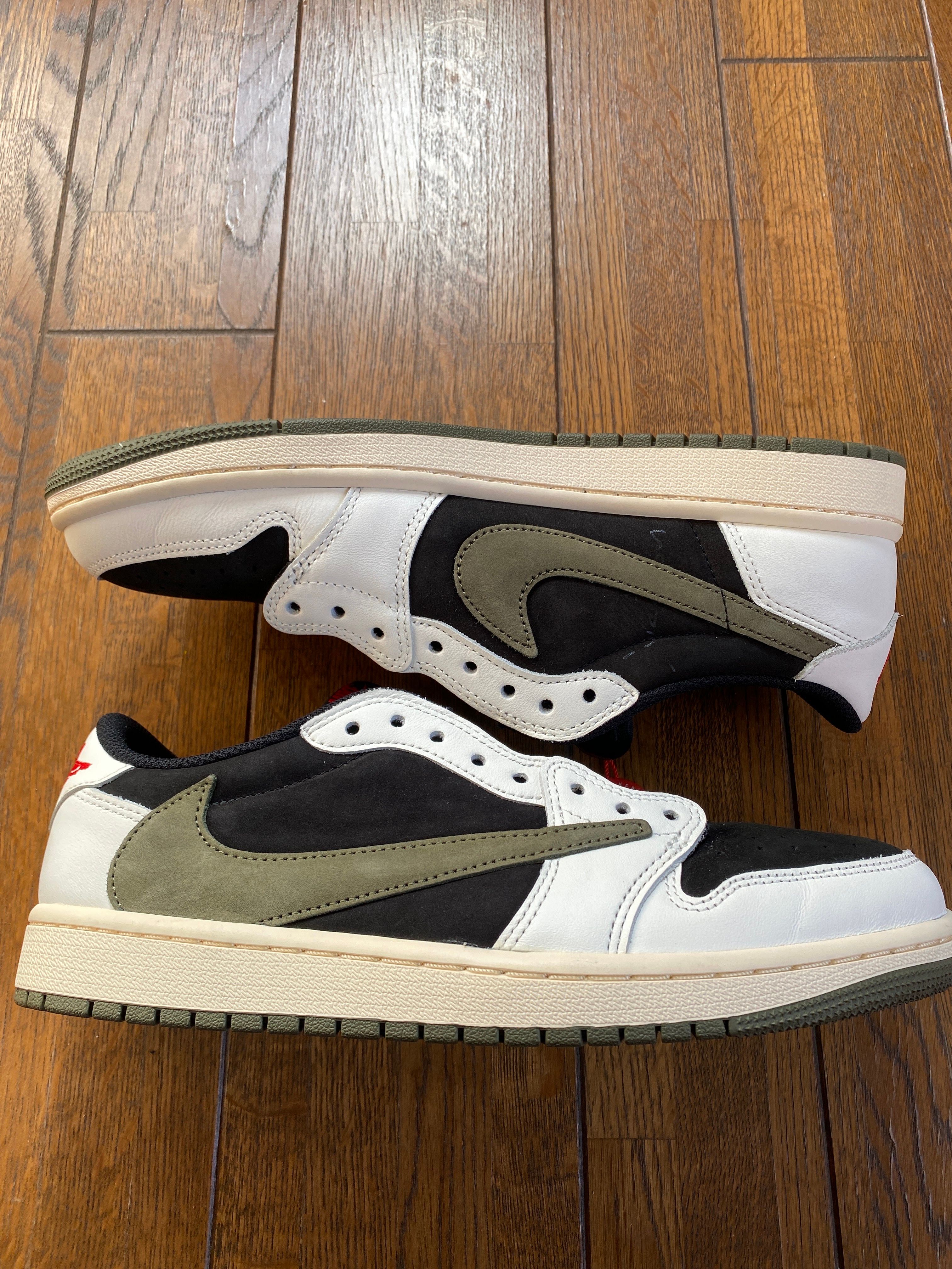 Travis Scott × Nike Women's Air Jordan 1 Low OG "Medium Olive"