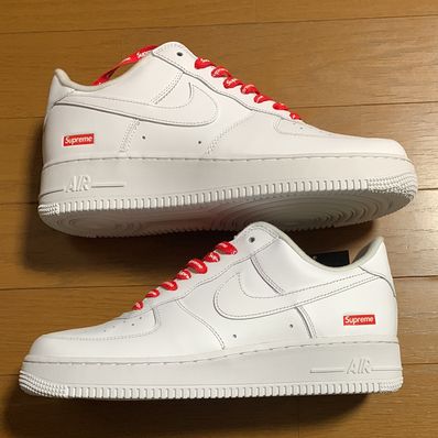 Supreme × Nike Air Force 1 Low "White"
