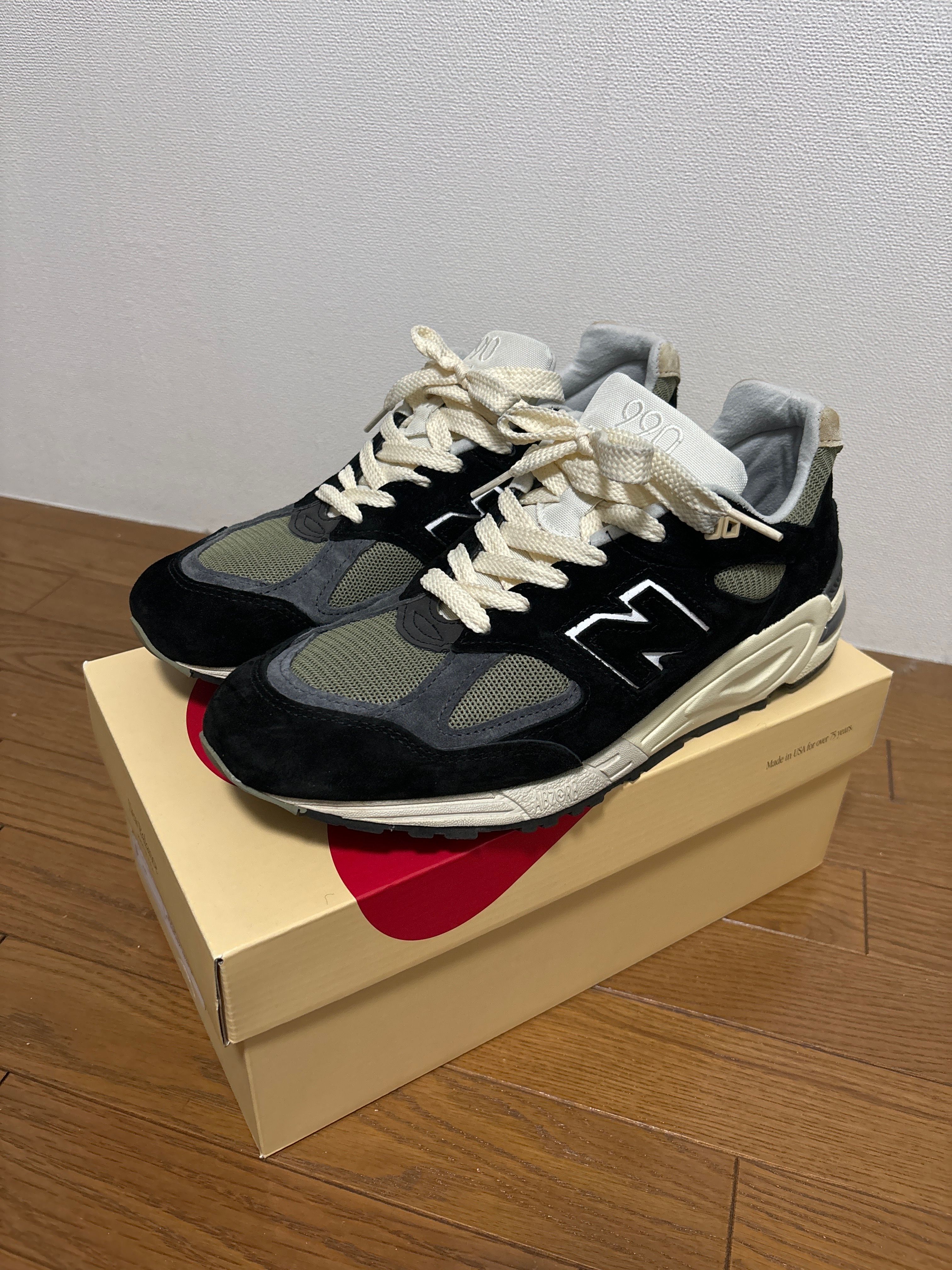 New Balance 990V2 "Black/True Camo"