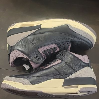 A Ma Maniere × Nike Women's Air Jordan 3 Retro OG SP "Black and Flat Pewter/WYWS"