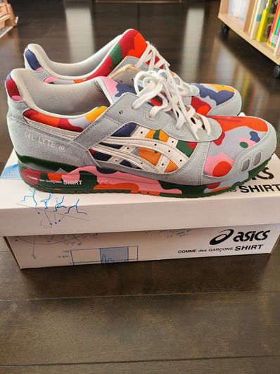 COMME desGARÇONS SHIRT × ASICS GEL-LYTE 3 "CAMOUFLAGE"