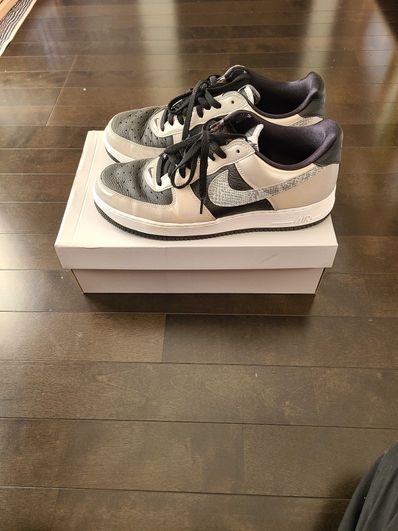Nike Air Force 1 Low "Silver Snake"
