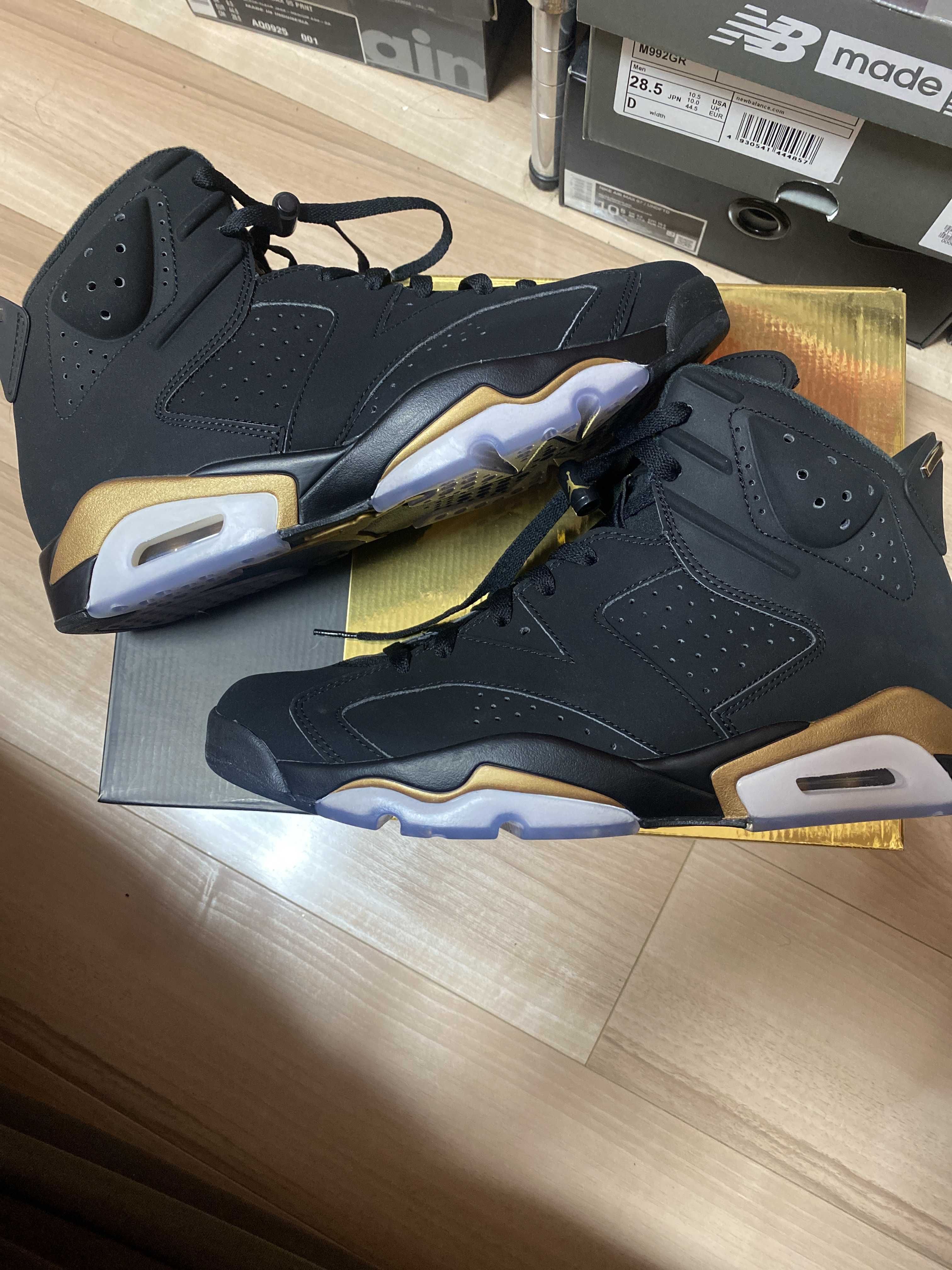 Nike Air Jordan 6 DMP "Black/Metallic Gold" (2020)  