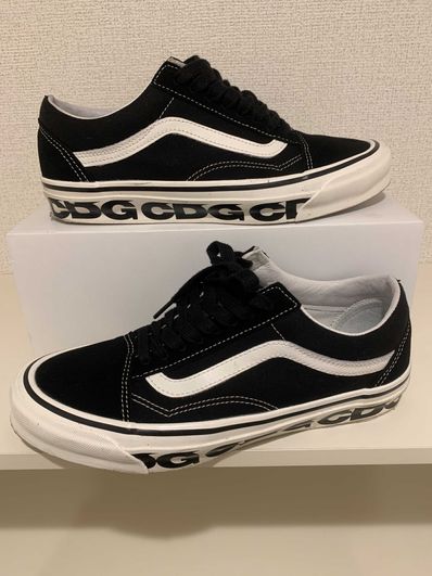 COMME des GARCONS CDG × Vans Old Skool LX "Black/White"