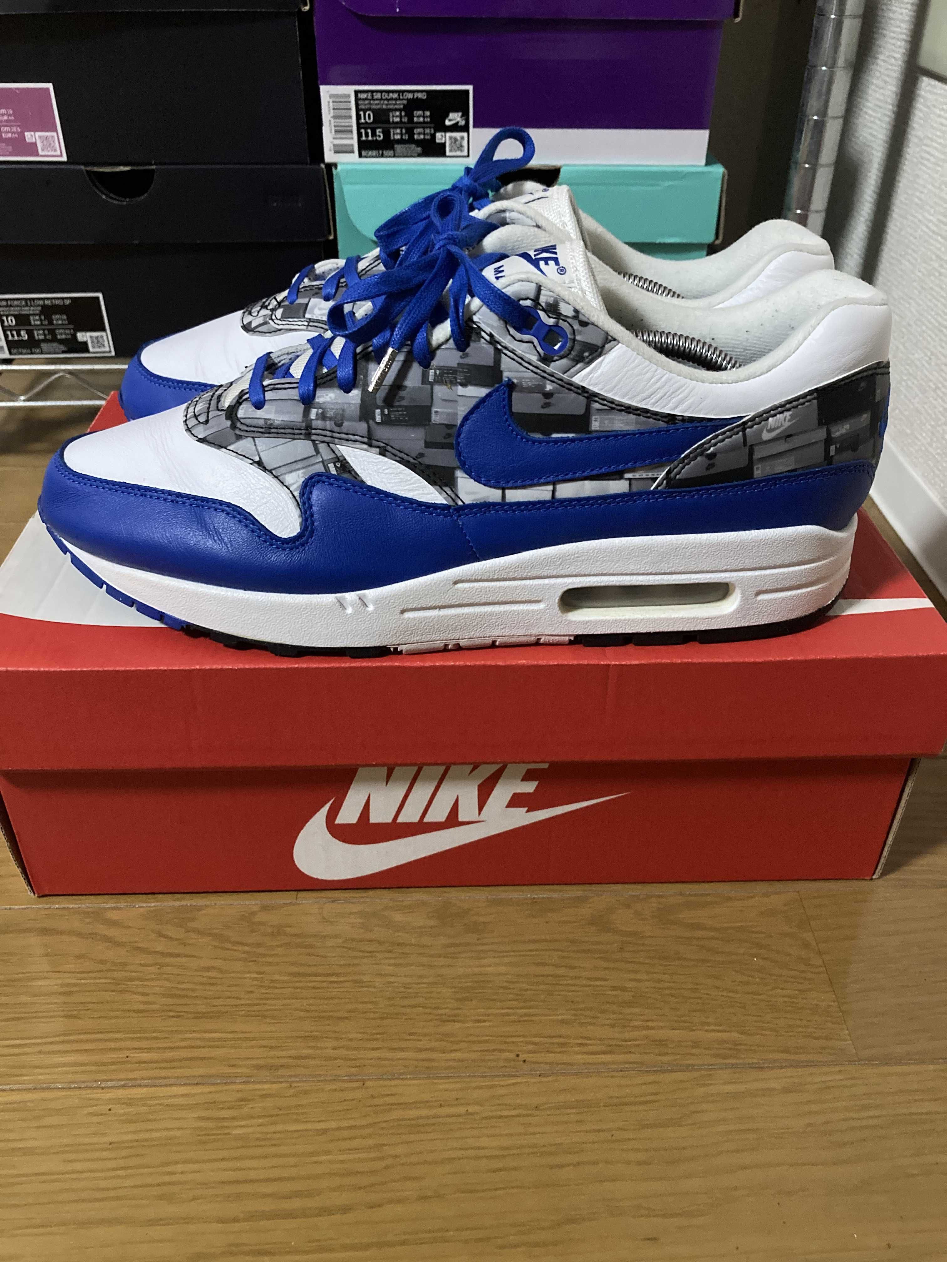atmos × Nike Air Max 1 Blue "We Love Nike"