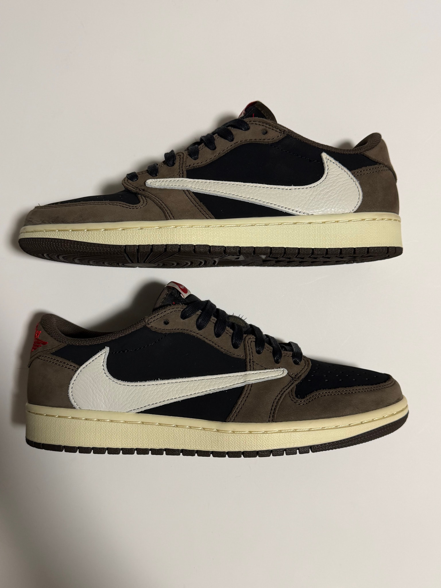 Travis Scott × Nike Air Jordan 1 Low OG SP-T  "Black/Dark Mocha"